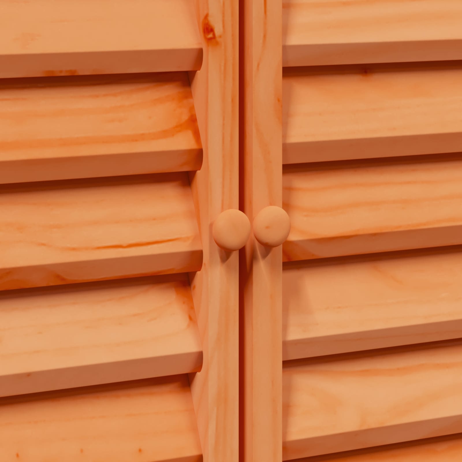 Sodo Sandėlys Ruda 106 x 56 x 113,5 cm Kietasis pušinis medis