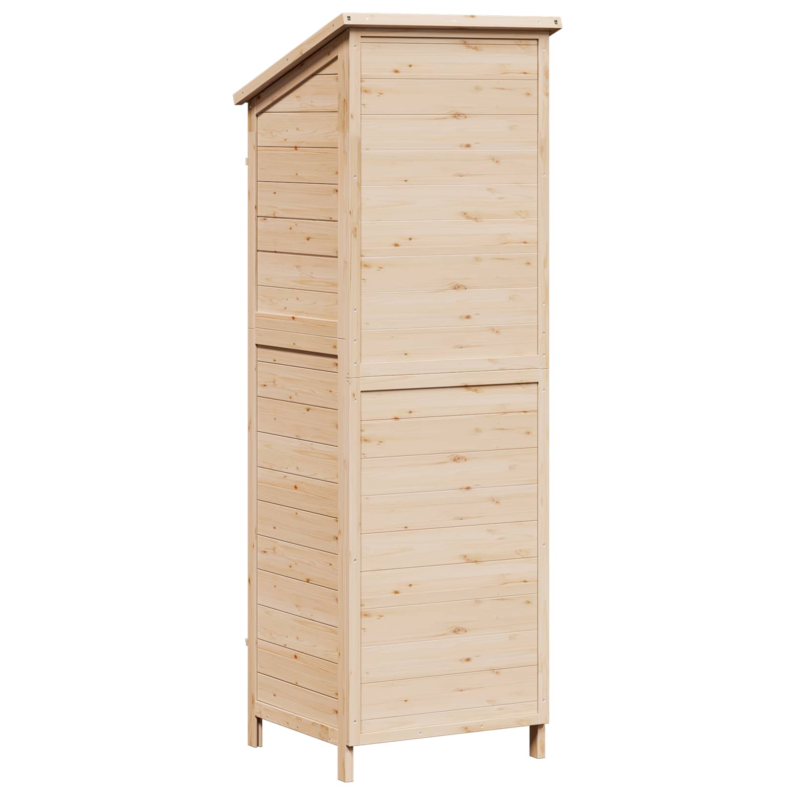Sodo Sandėlys Natūrali 59 x 56 x 176 cm Kietasis pušinis medis