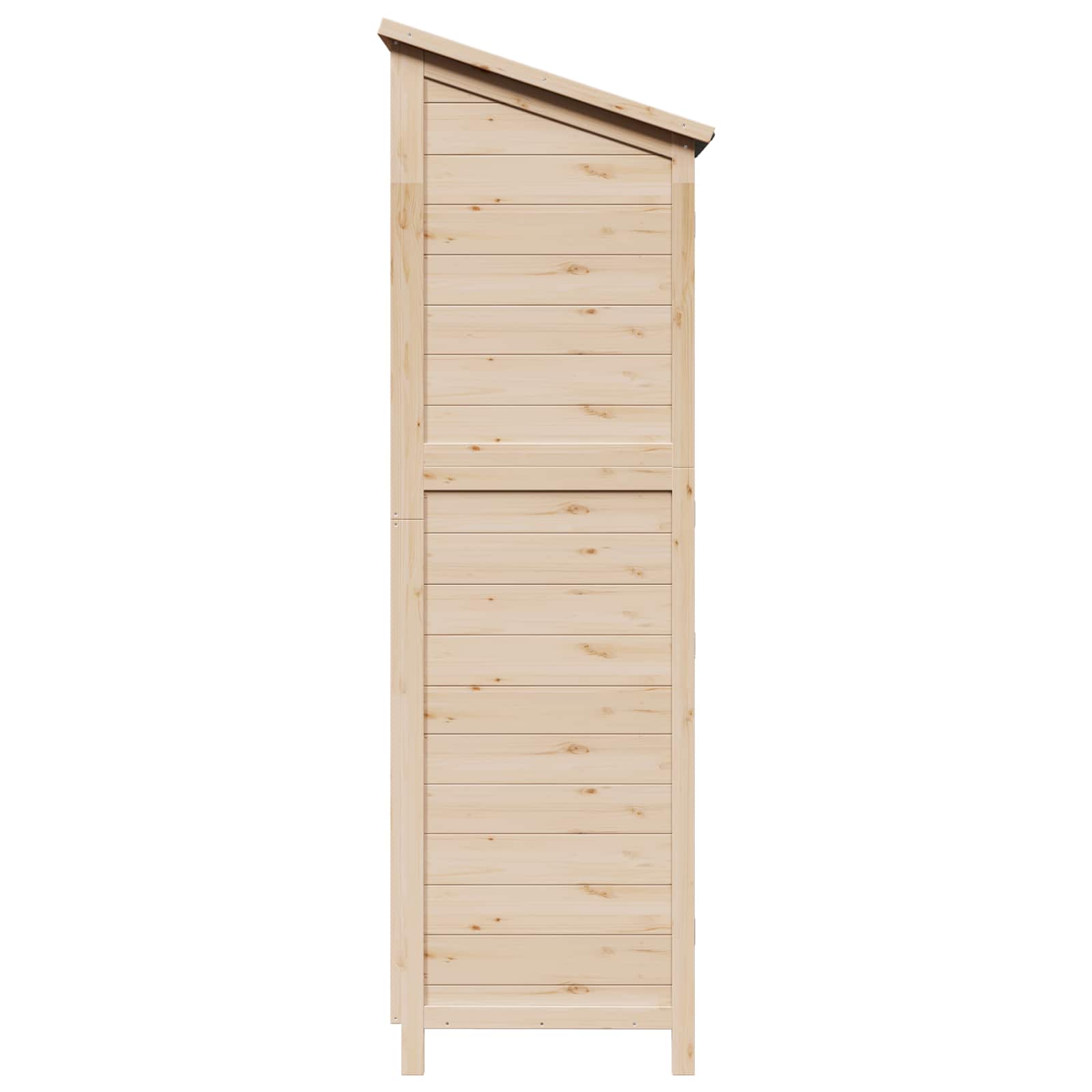 Sodo Sandėlys Natūrali 59 x 56 x 176 cm Kietasis pušinis medis