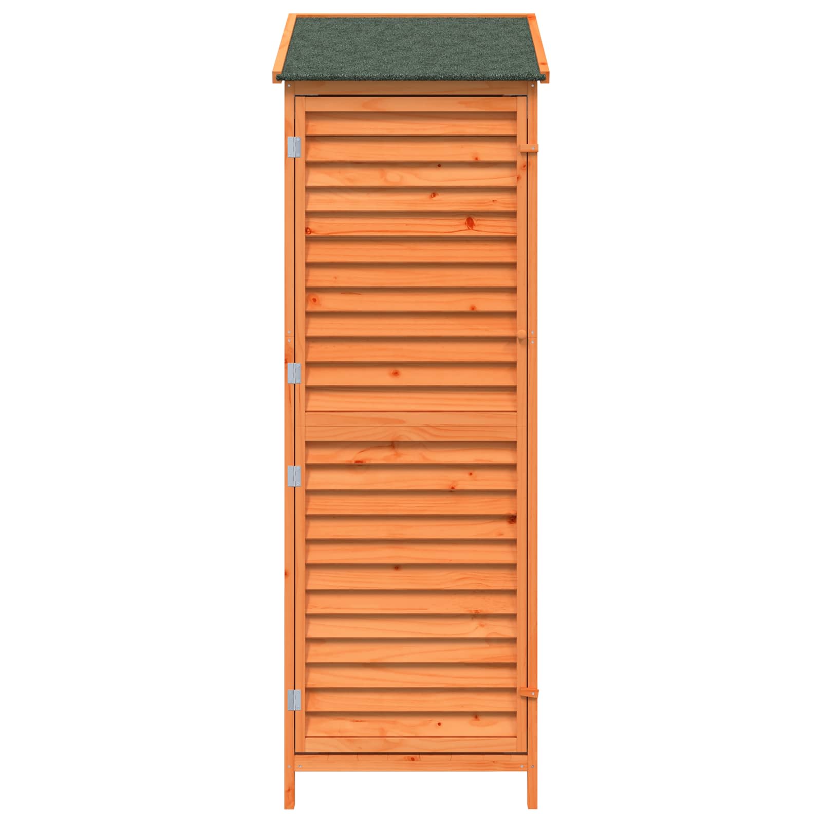 Sodo Sandėlys Ruda 59 x 56 x 176 cm Kietasis pušinis medis