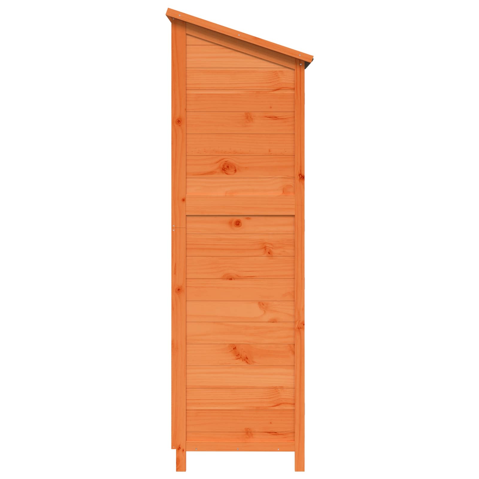 Sodo Sandėlys Ruda 59 x 56 x 176 cm Kietasis pušinis medis