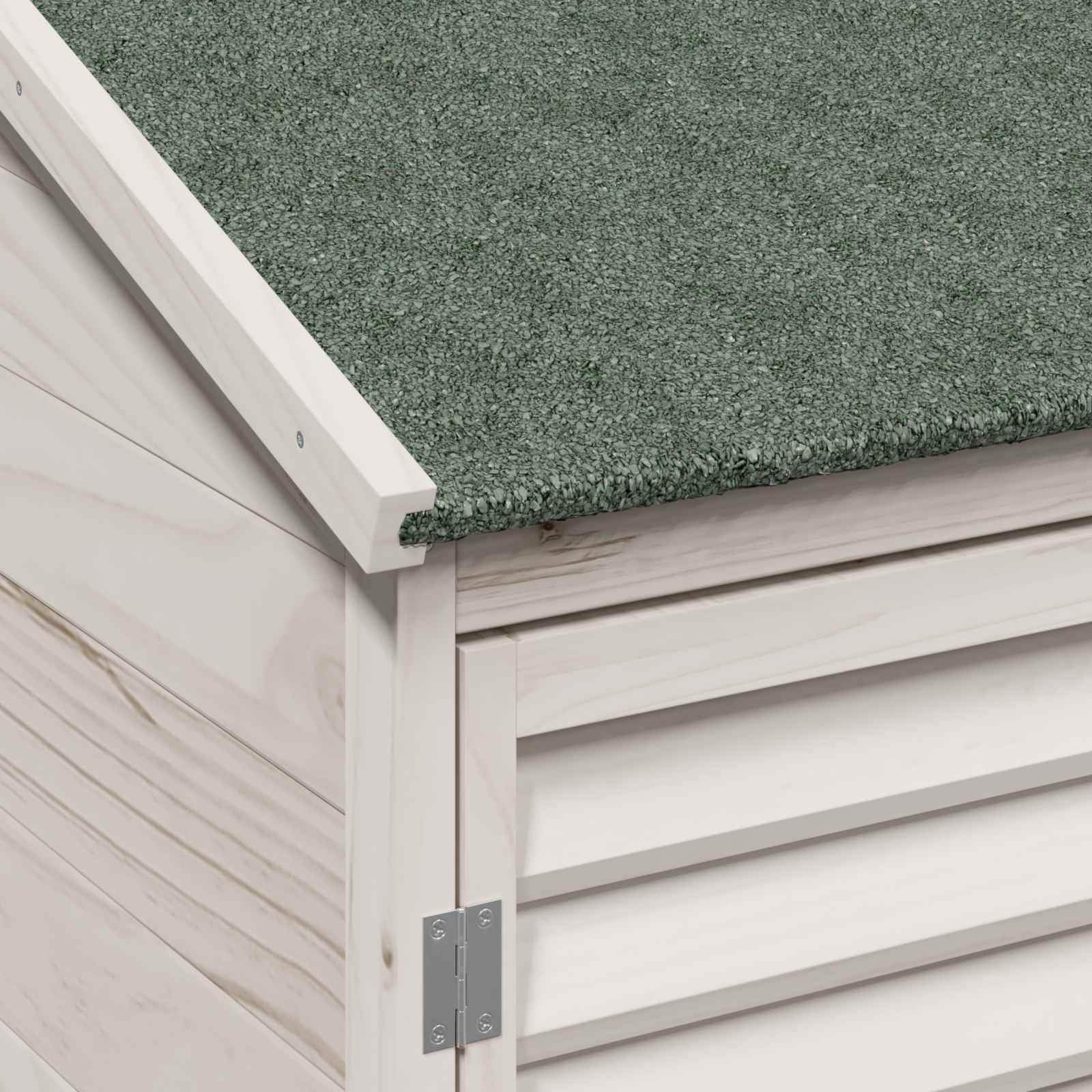 Sodo Sandėlys Balta 106 x 56 x 176,5 cm Kietasis pušinis medis