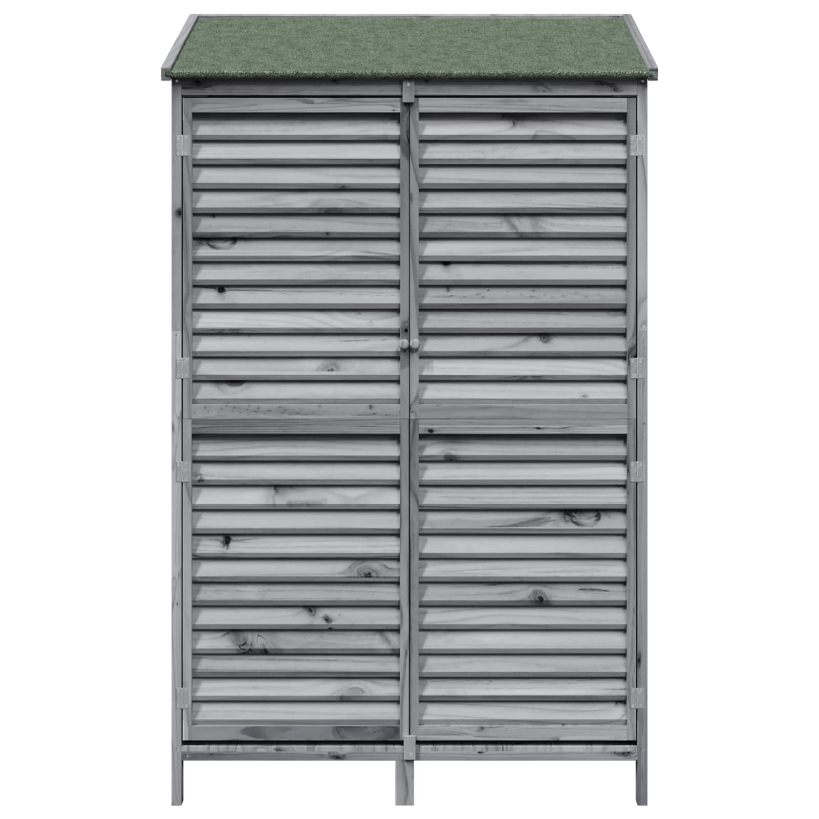 Sodo Sandėlys Pilka 106 x 56 x 176,5 cm Kietasis pušinis medis