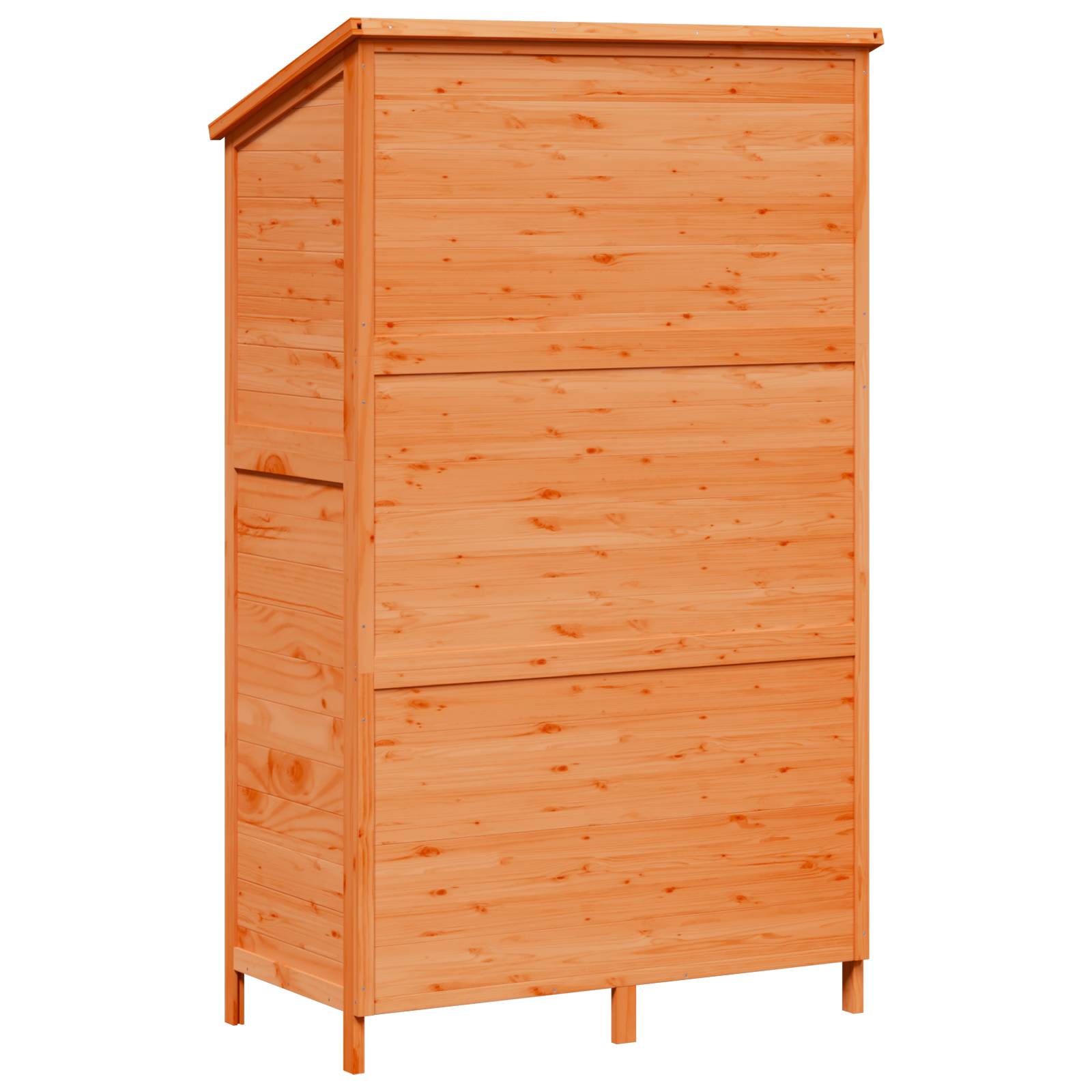 Sodo Sandėlys Ruda 106 x 56 x 176,5 cm Kietasis pušinis medis