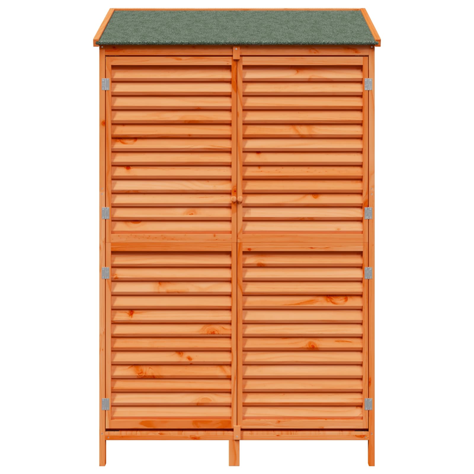 Sodo Sandėlys Ruda 106 x 56 x 176,5 cm Kietasis pušinis medis