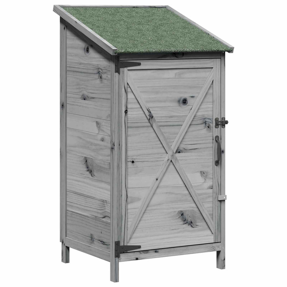 Sodo Sandėlys Pilka 59,5 x 56 x 113,5 cm Apdirbta mediena