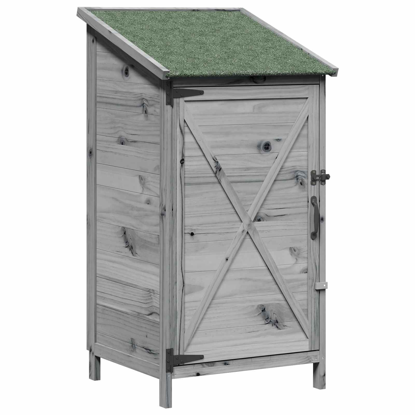 Sodo Sandėlys Pilka 59,5 x 56 x 113,5 cm Apdirbta mediena