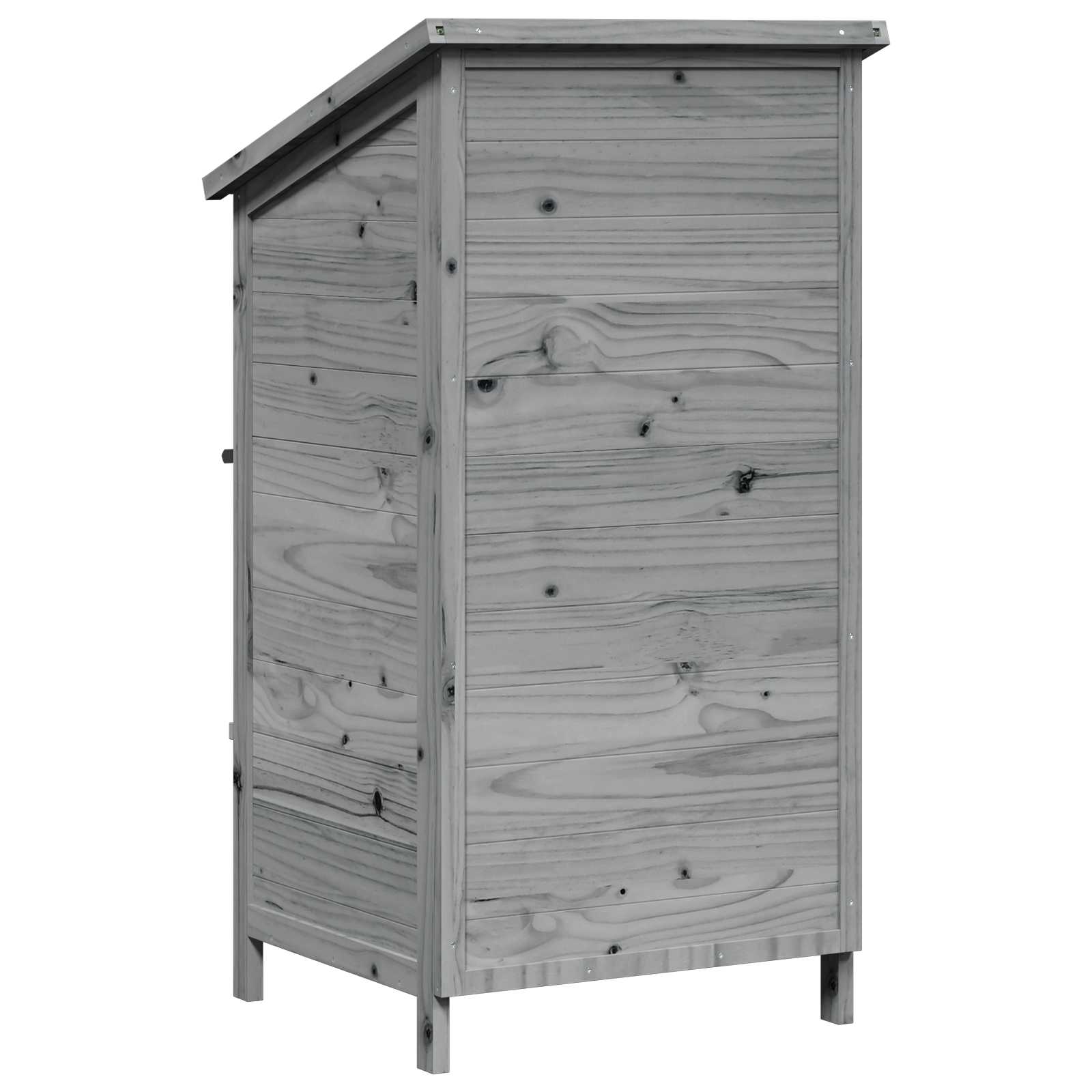 Sodo Sandėlys Pilka 59,5 x 56 x 113,5 cm Apdirbta mediena
