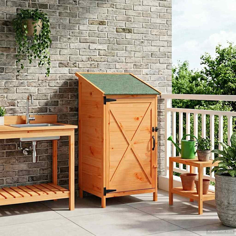 Sodo Sandėlys Ruda 59,5 x 56 x 113,5 cm Apdirbta mediena