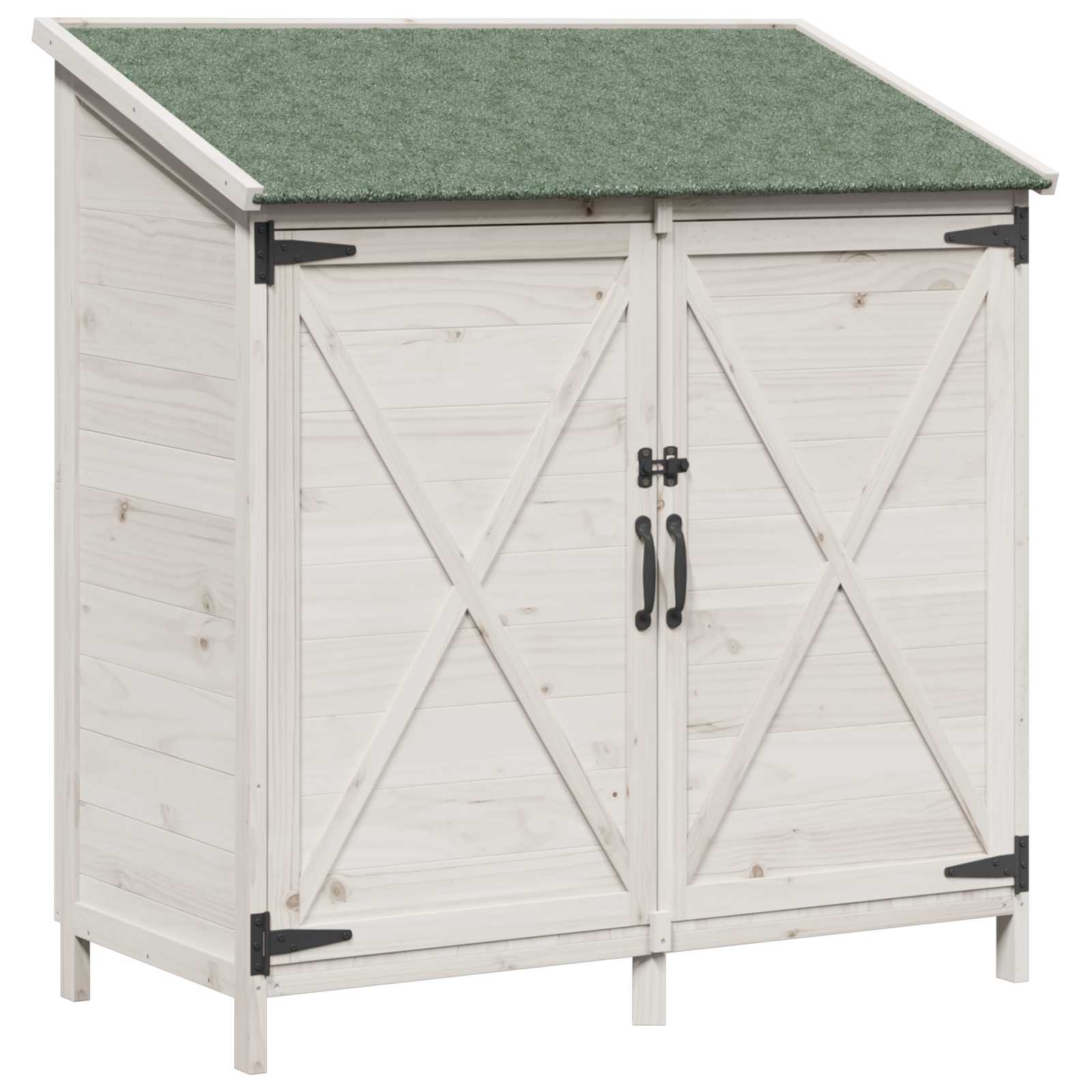 Sodo Sandėlys Balta 106 x 56 x 113,5 cm Apdirbta mediena