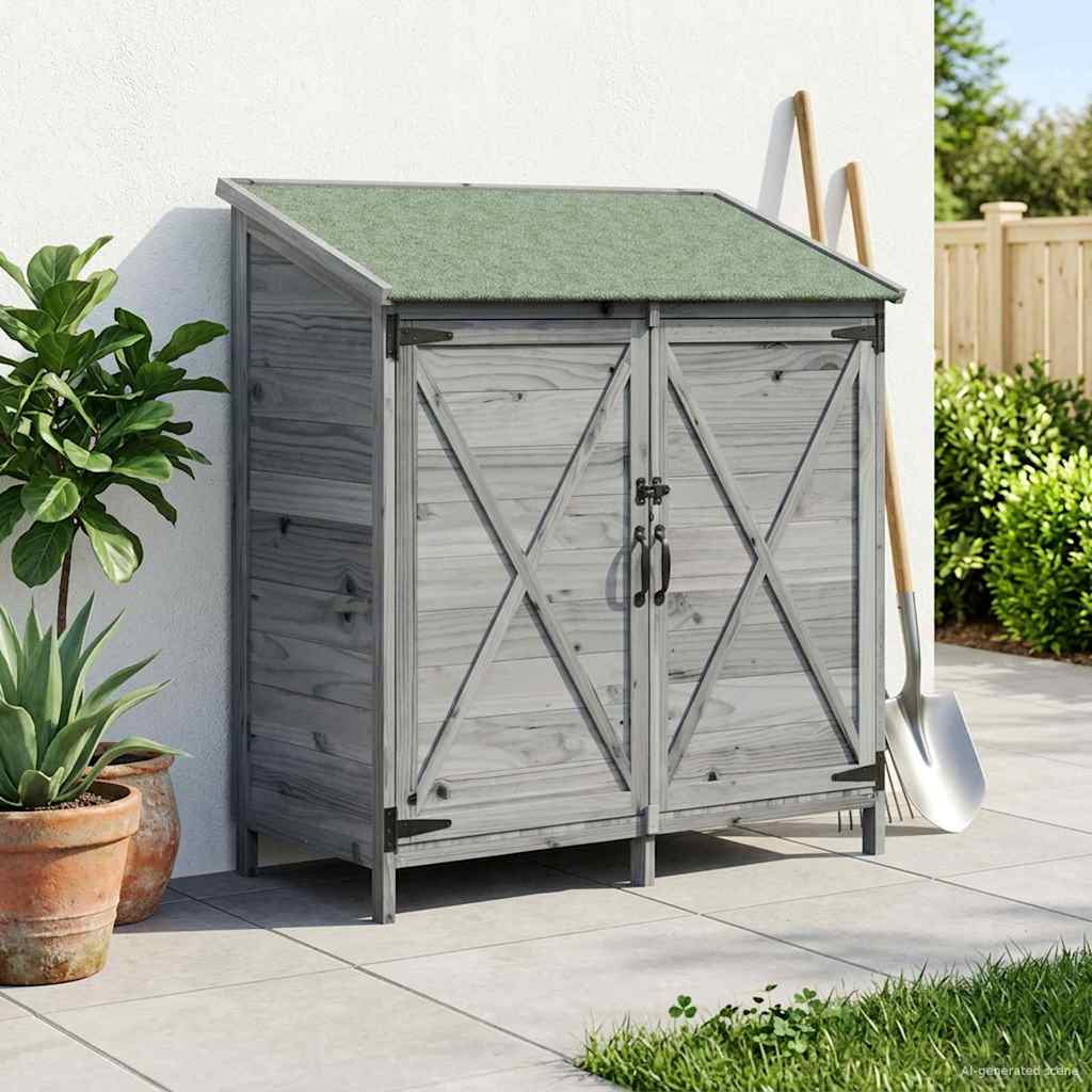 Sodo Sandėlys Pilka 106 x 56 x 113,5 cm Apdirbta mediena