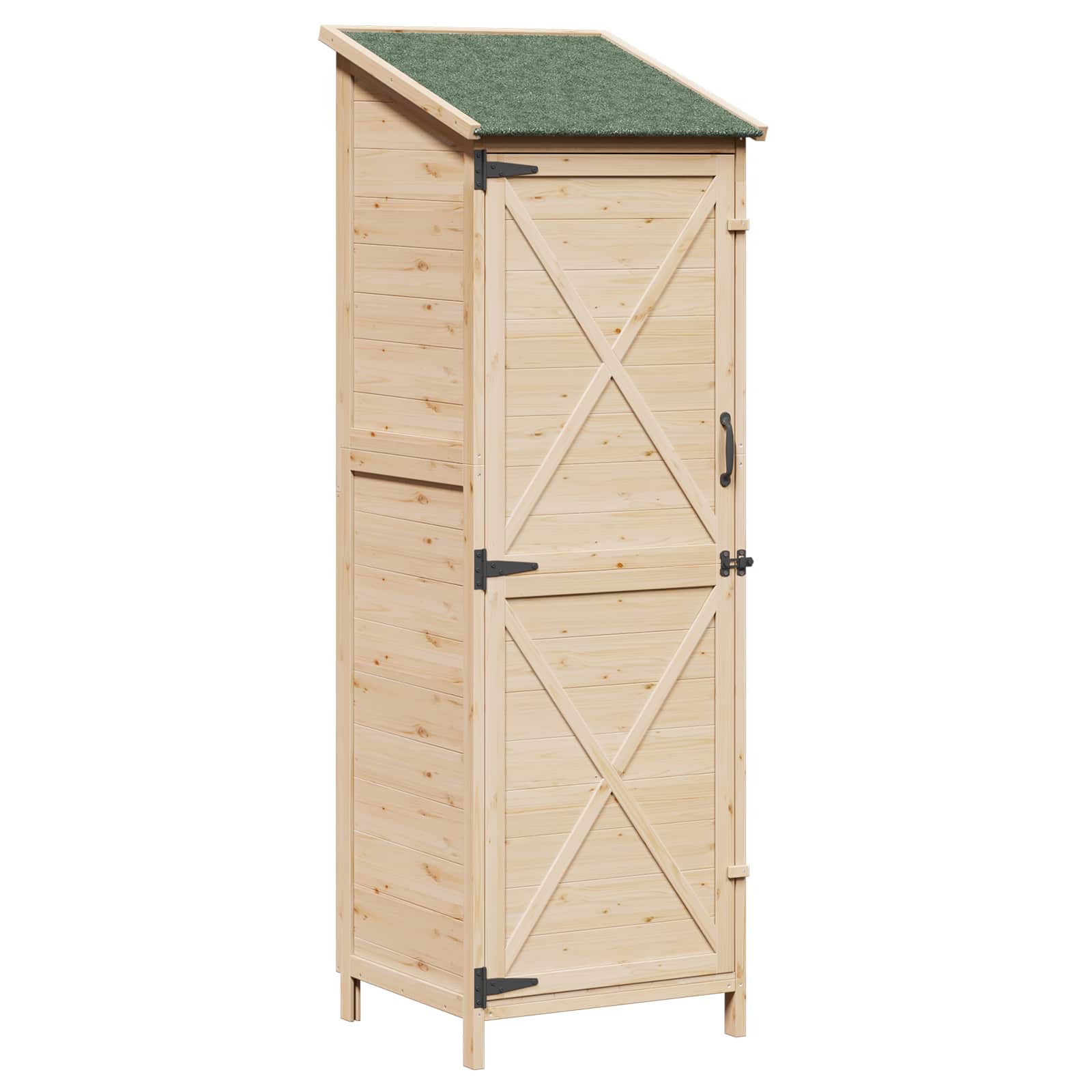 Sodo Sandėlys Natūrali 59,5 x 56 x 176,5 cm Apdirbta mediena