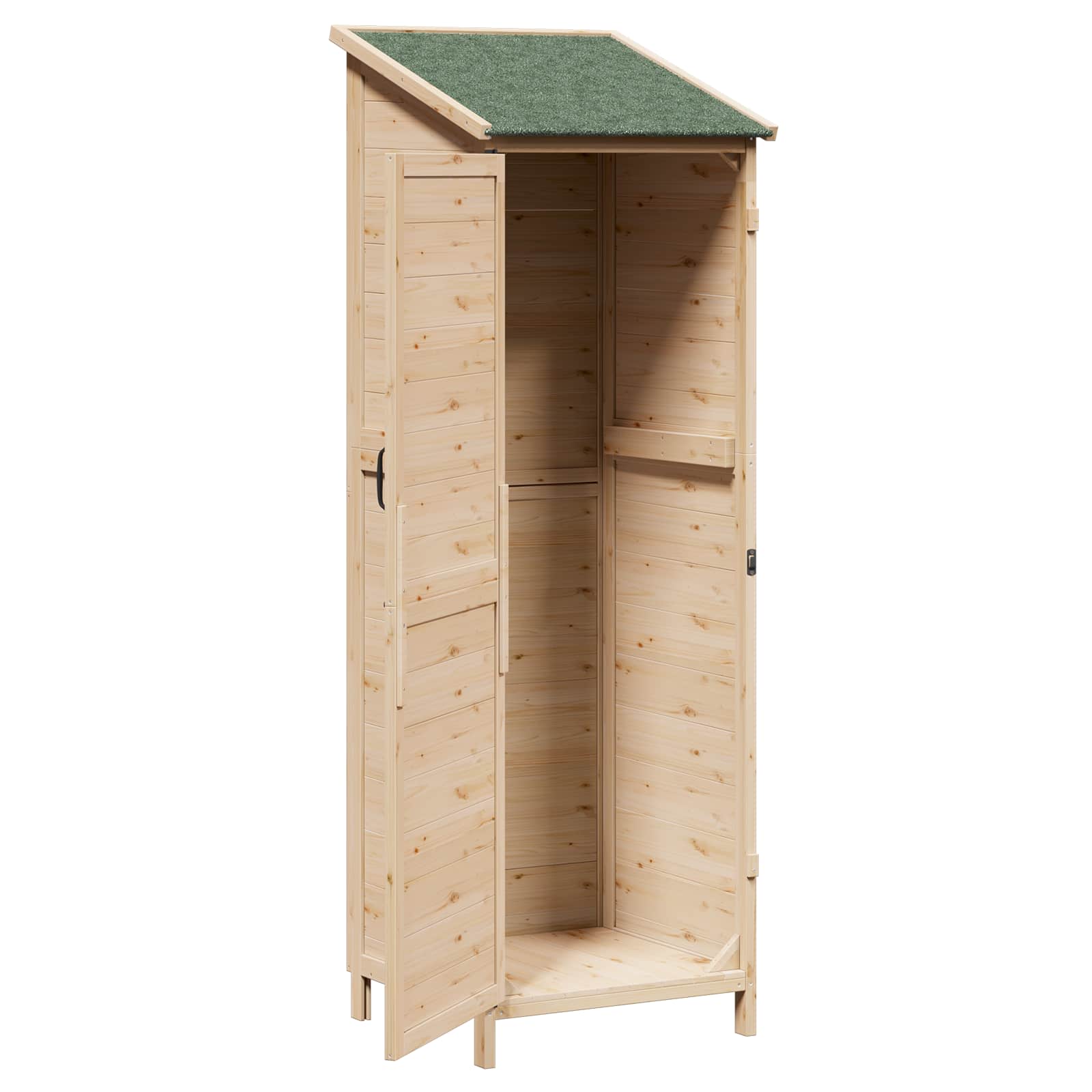 Sodo Sandėlys Natūrali 59,5 x 56 x 176,5 cm Apdirbta mediena
