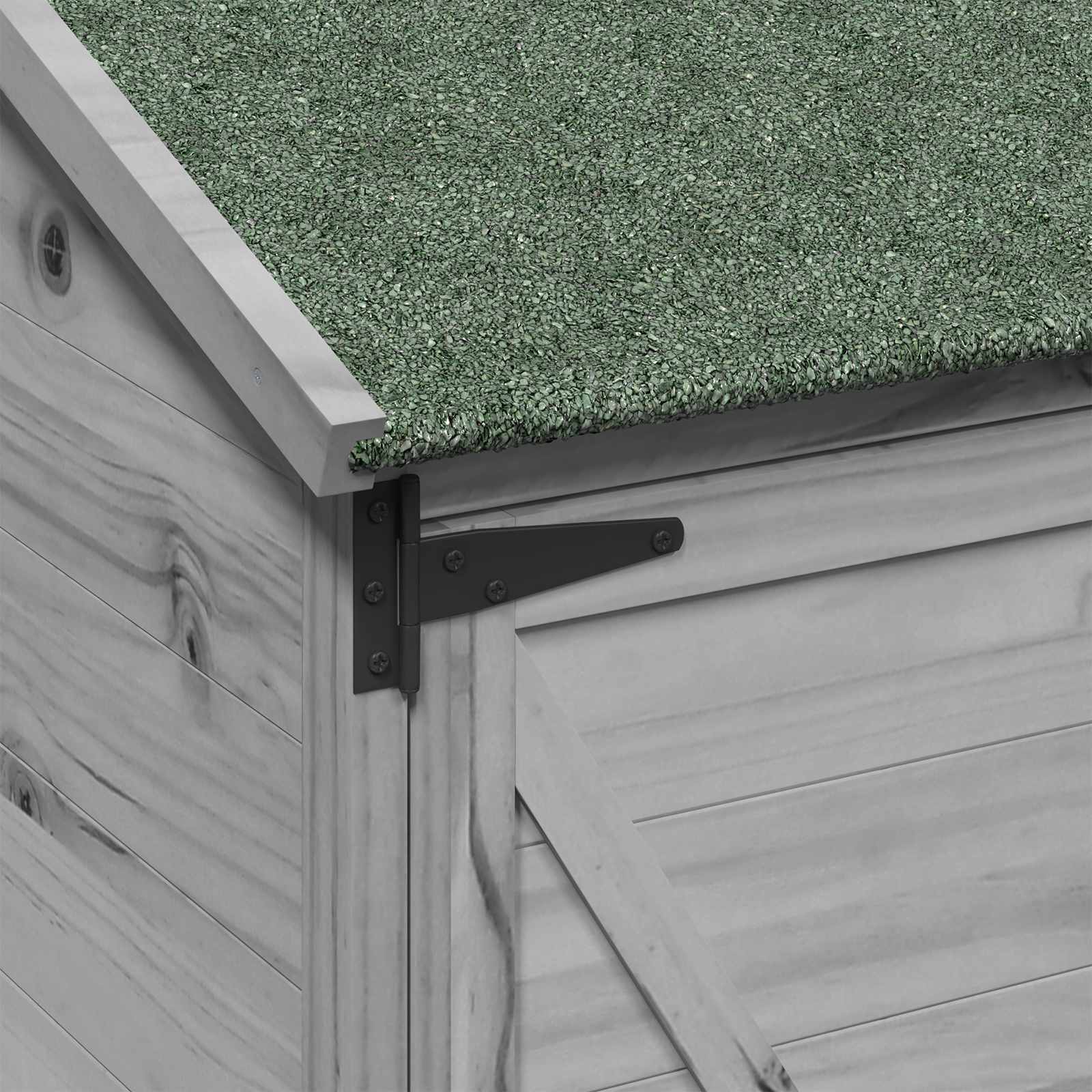 Sodo Sandėlys Pilka 59,5 x 56 x 176,5 cm Apdirbta mediena