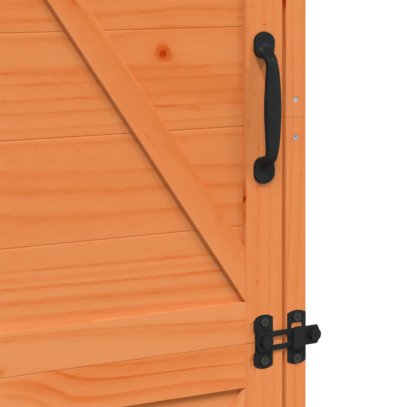 Sodo Sandėlys Ruda 59,5 x 56 x 176,5 cm Apdirbta mediena
