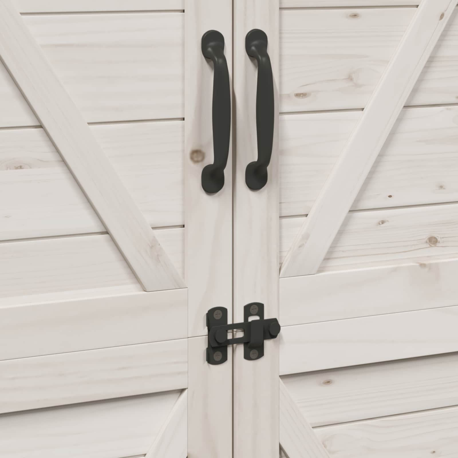Sodo Sandėlys Balta 106 x 56 x 176,5 cm Apdirbta mediena