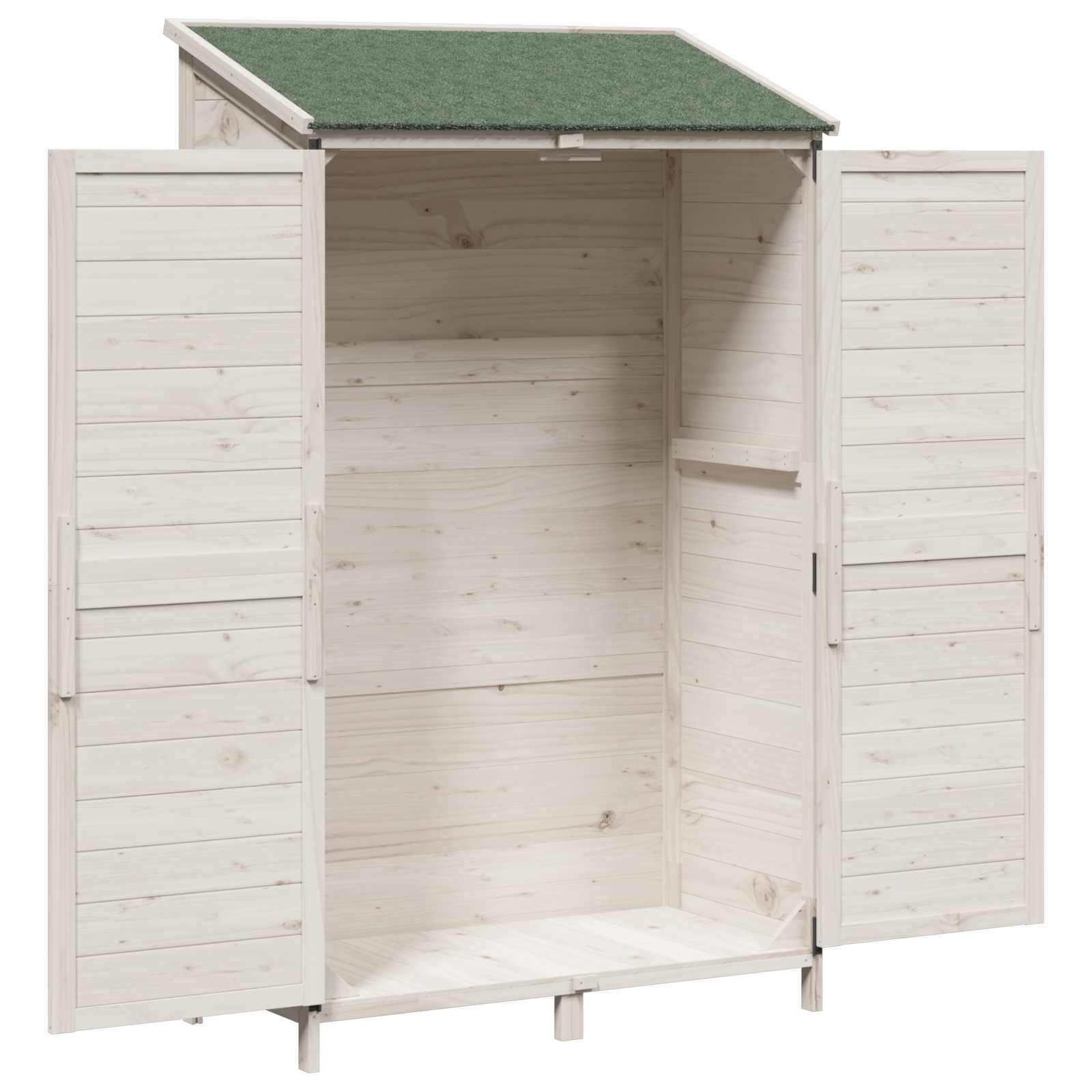 Sodo Sandėlys Balta 106 x 56 x 176,5 cm Apdirbta mediena