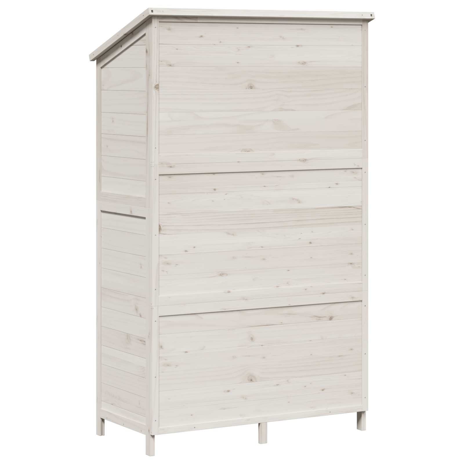 Sodo Sandėlys Balta 106 x 56 x 176,5 cm Apdirbta mediena