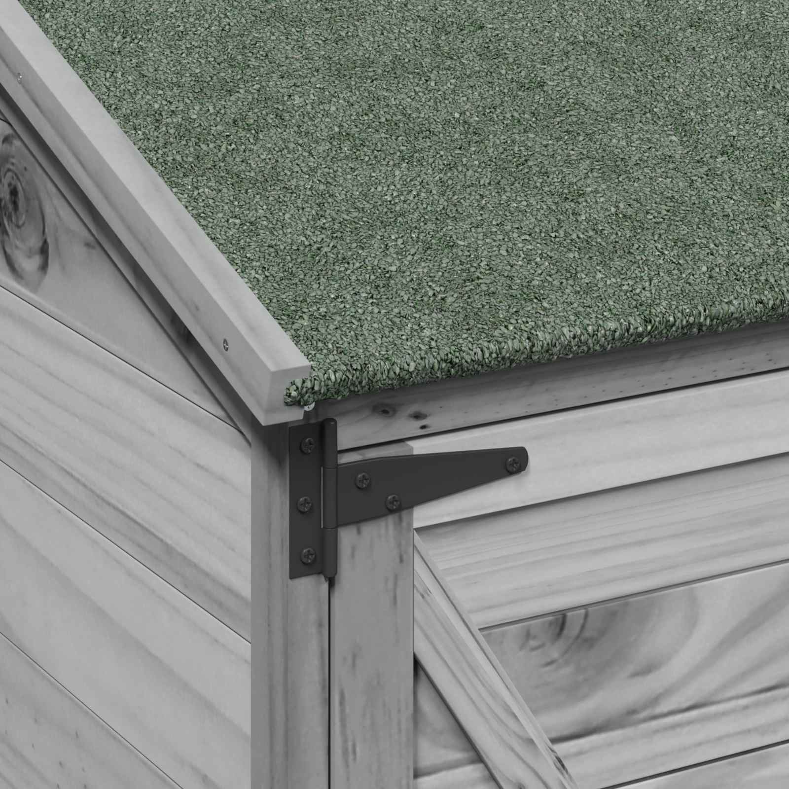 Sodo Sandėlys Pilka 106 x 56 x 176,5 cm Apdirbta mediena