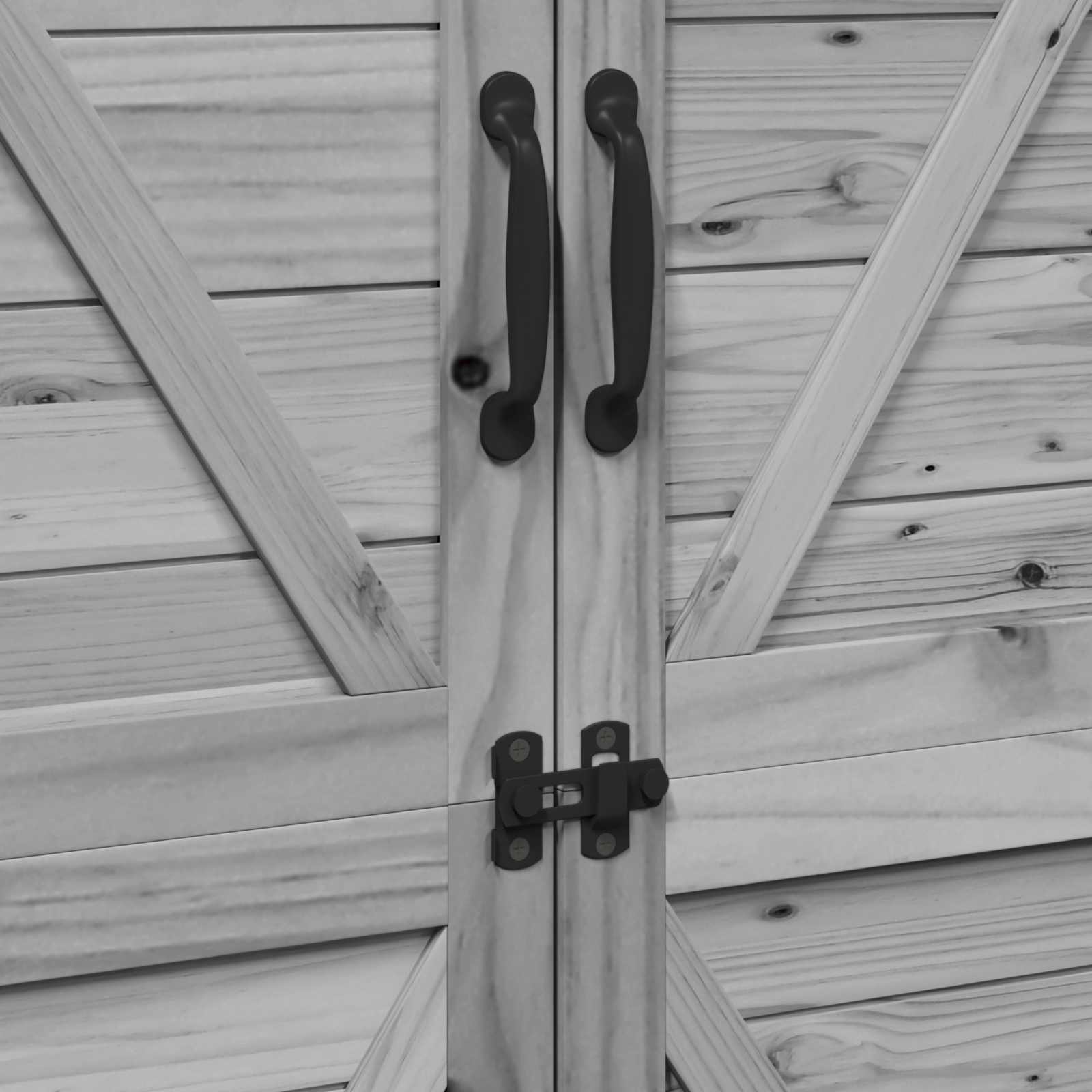 Sodo Sandėlys Pilka 106 x 56 x 176,5 cm Apdirbta mediena