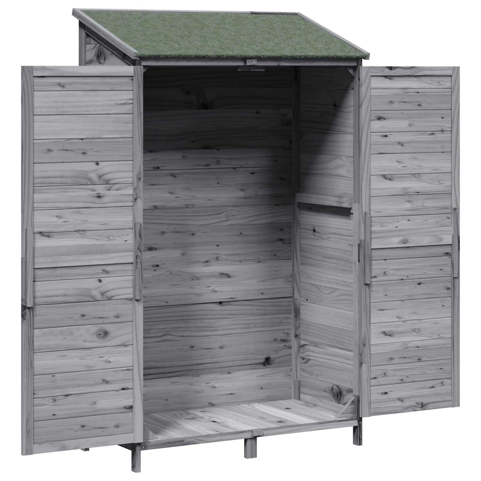 Sodo Sandėlys Pilka 106 x 56 x 176,5 cm Apdirbta mediena