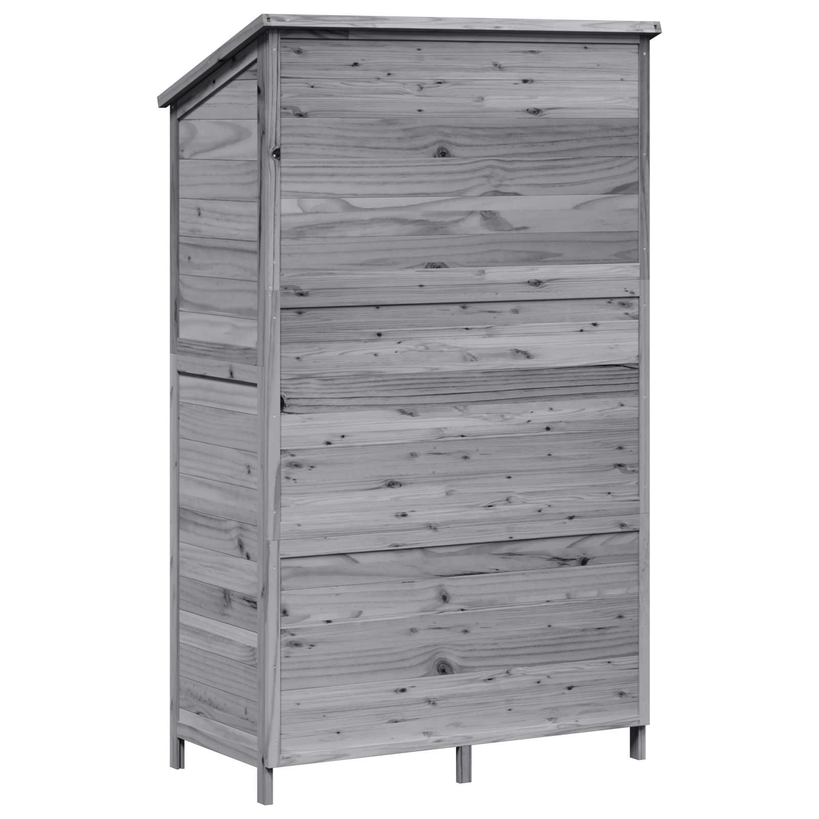 Sodo Sandėlys Pilka 106 x 56 x 176,5 cm Apdirbta mediena
