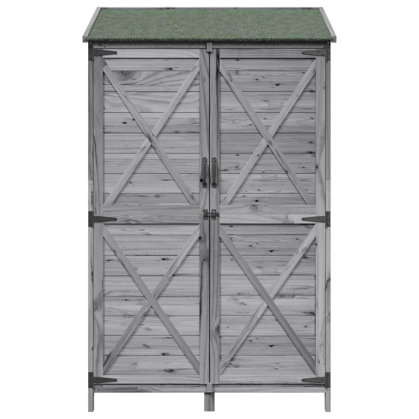 Sodo Sandėlys Pilka 106 x 56 x 176,5 cm Apdirbta mediena