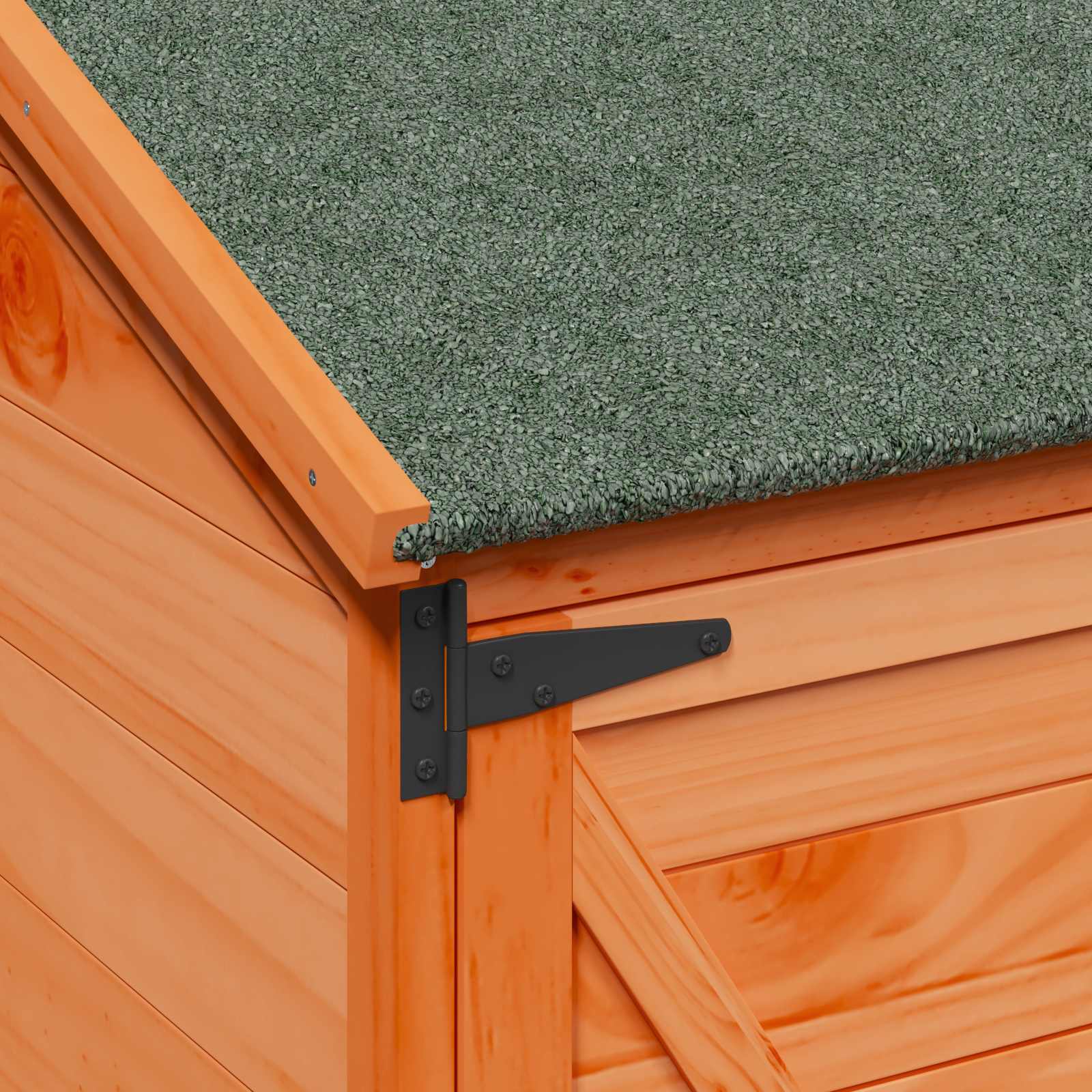 Sodo Sandėlys Ruda 106 x 56 x 176,5 cm Apdirbta mediena