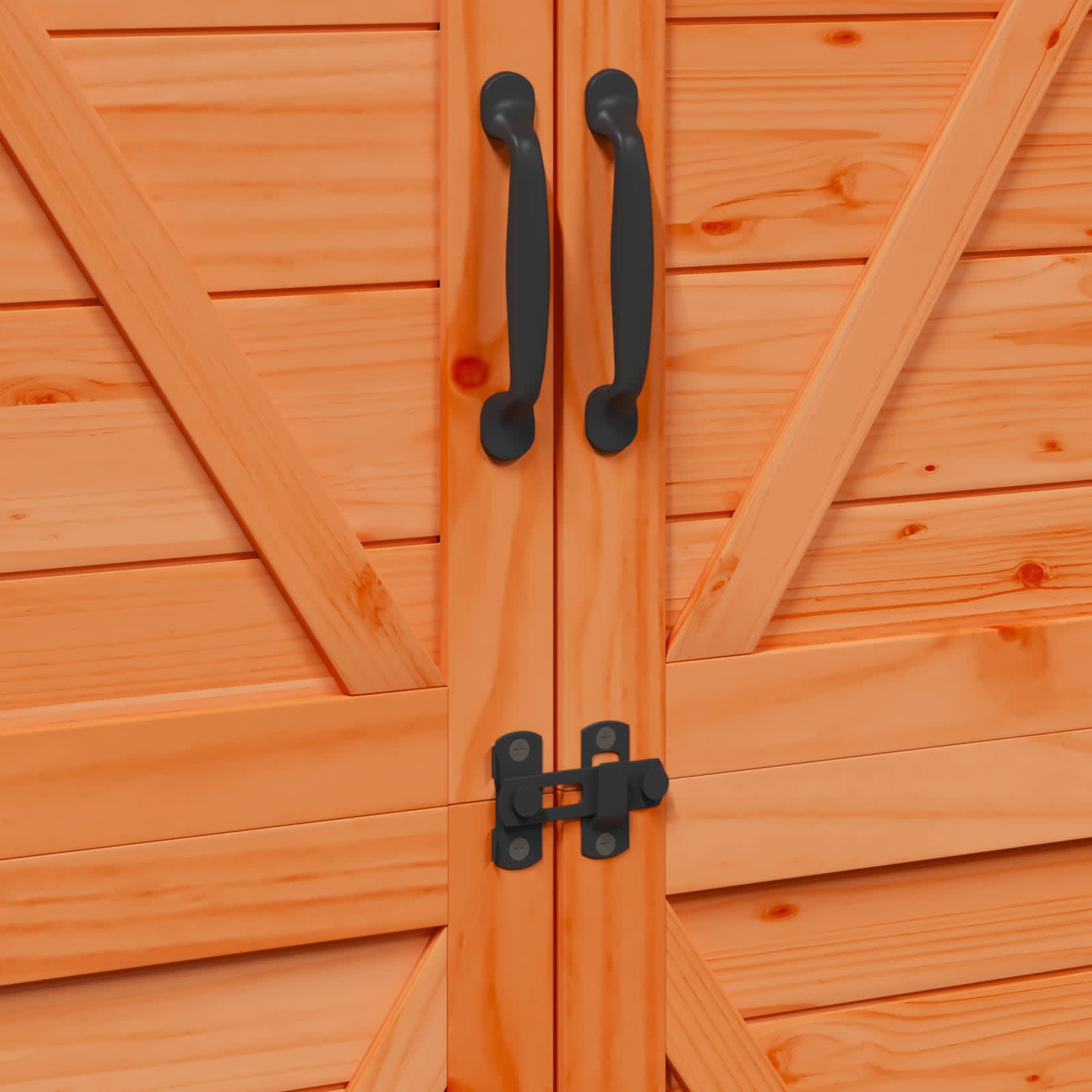 Sodo Sandėlys Ruda 106 x 56 x 176,5 cm Apdirbta mediena