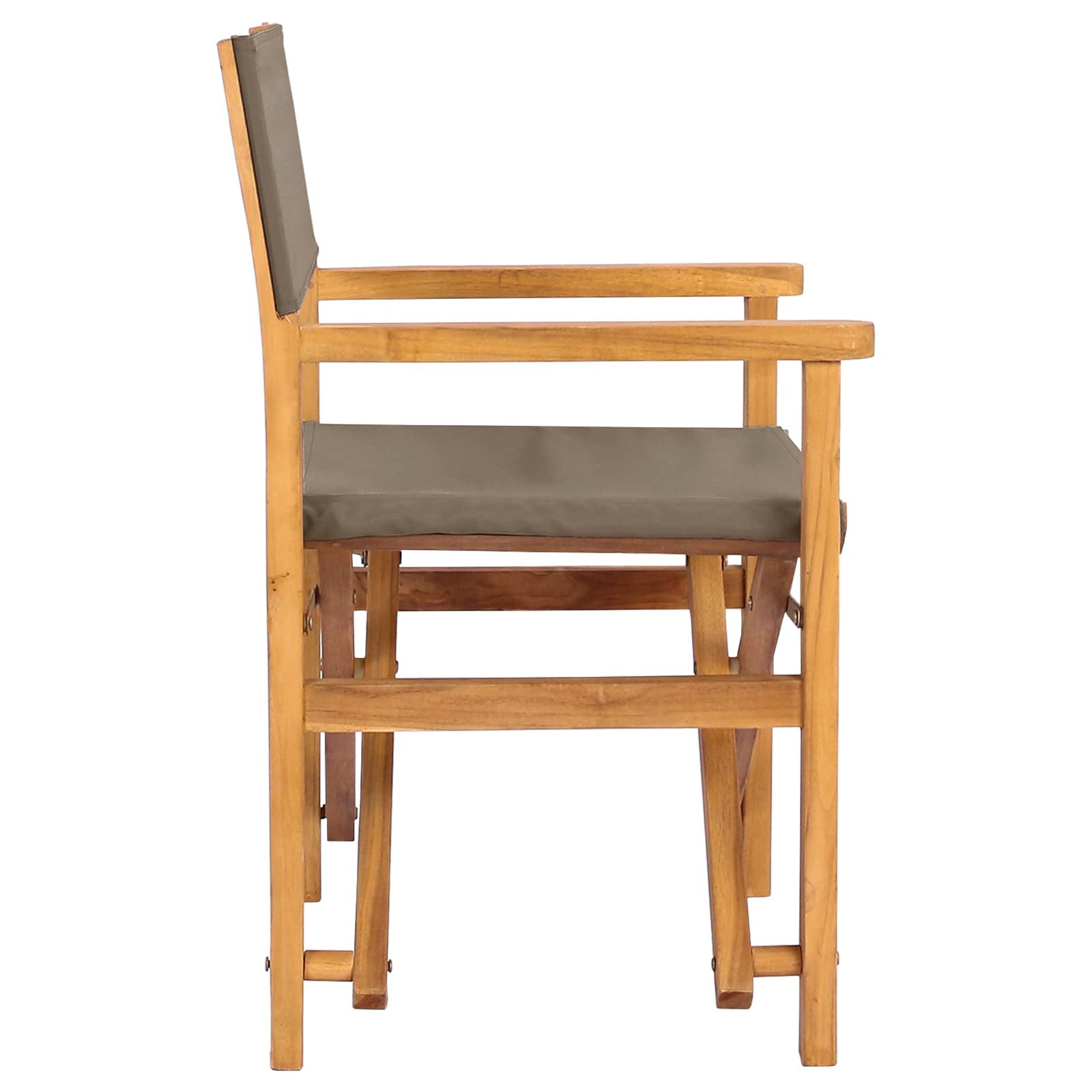 Valgomasis krėslas Ruda ir taupe 56 x 54 x 87 cm