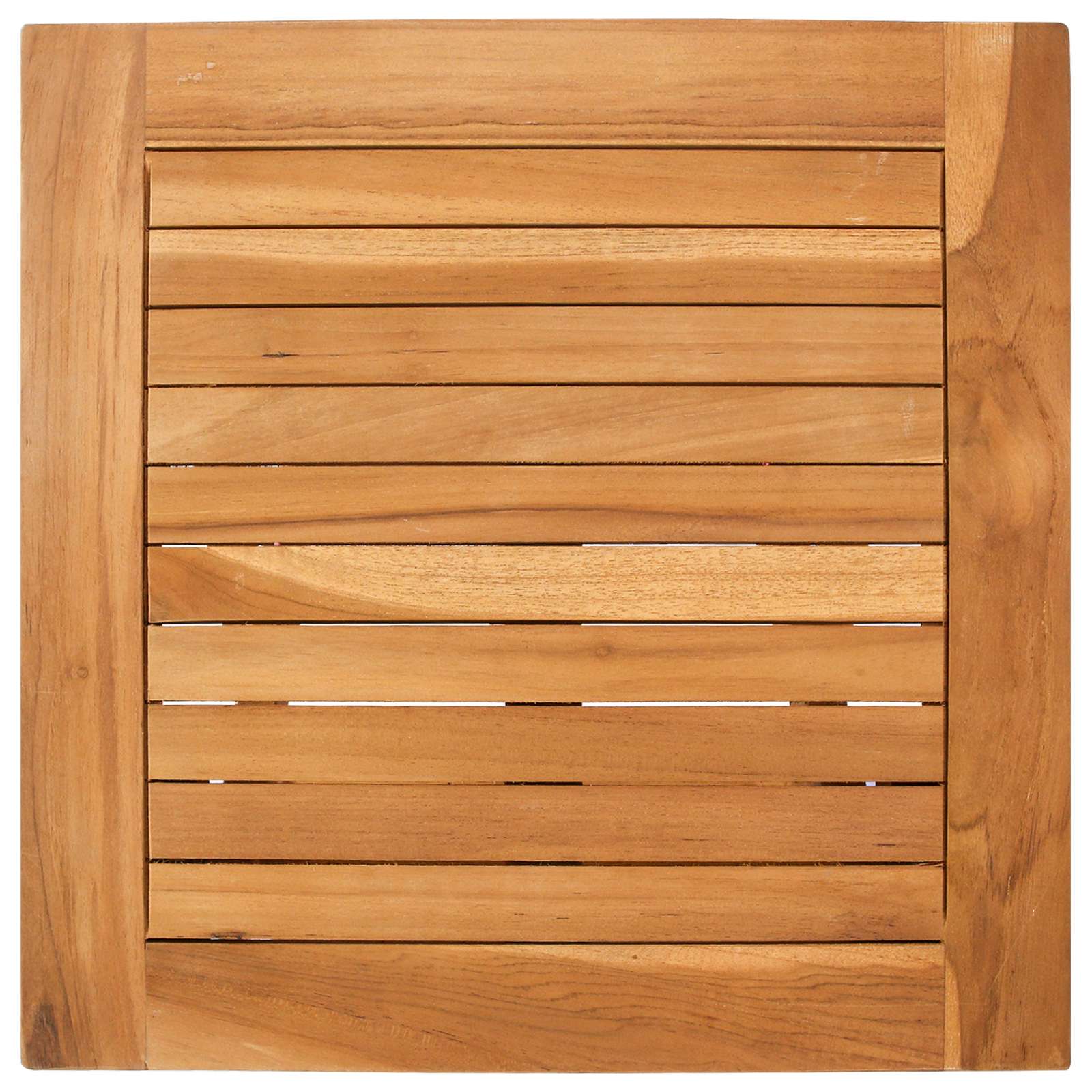 Saulės gultas 2 pcs Ruda Kieto teka medžio
