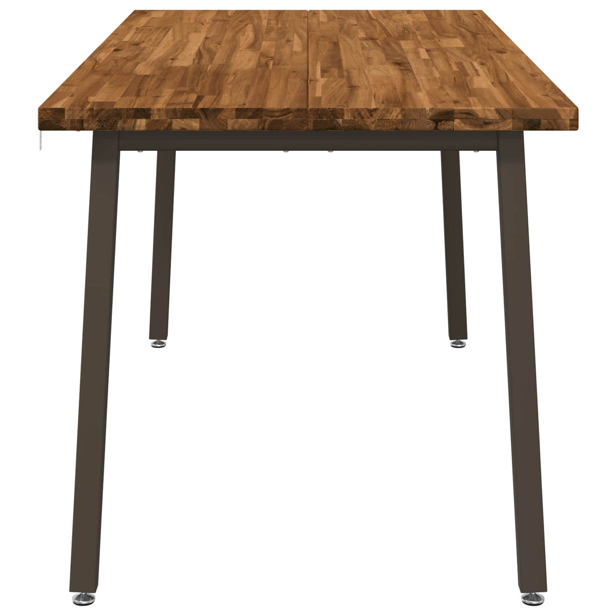 Kvadratinis valgomojo stalas 160 x 70 x 75 cm Natūrali