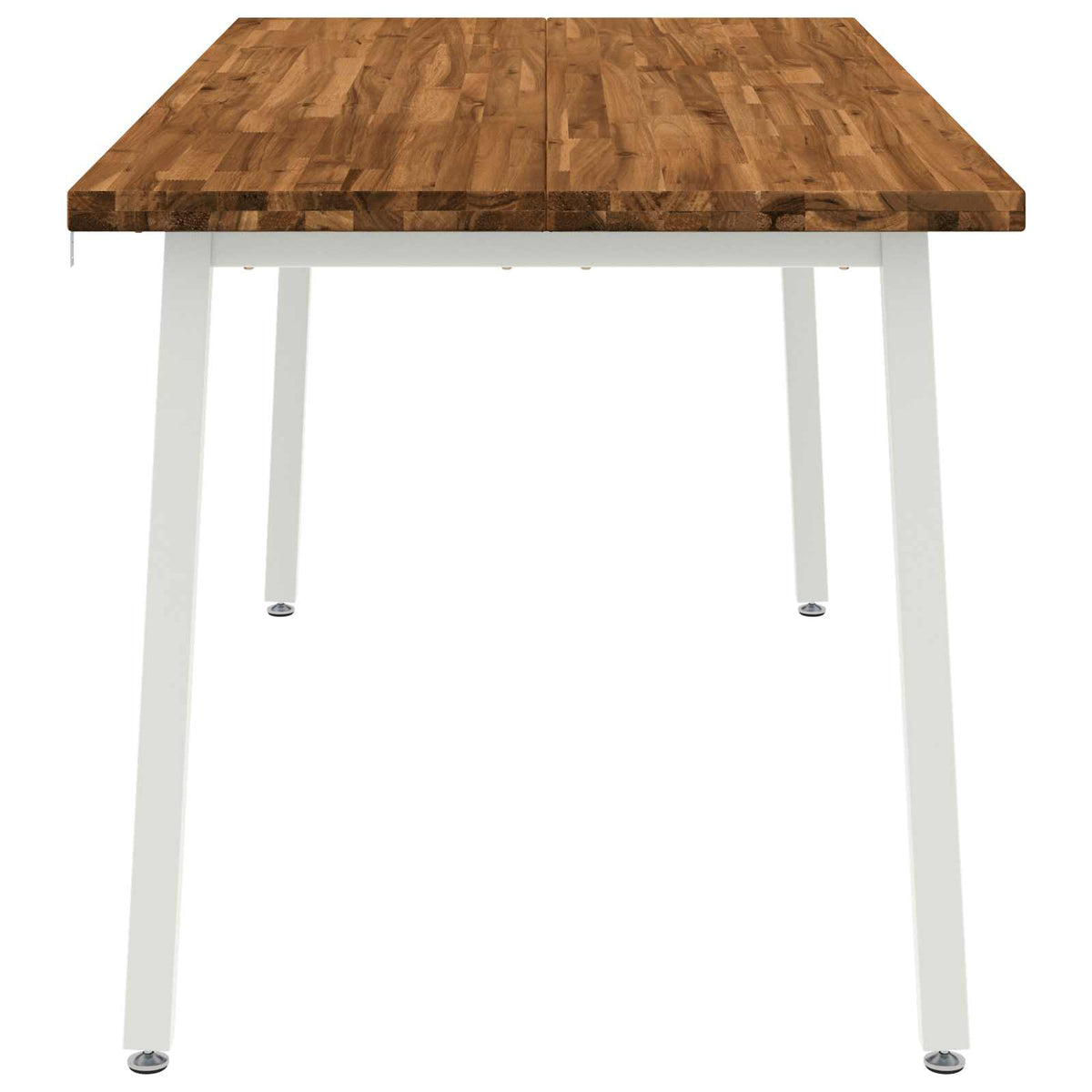 Kvadratinis valgomojo stalas 160 x 70 x 75 cm Natūrali