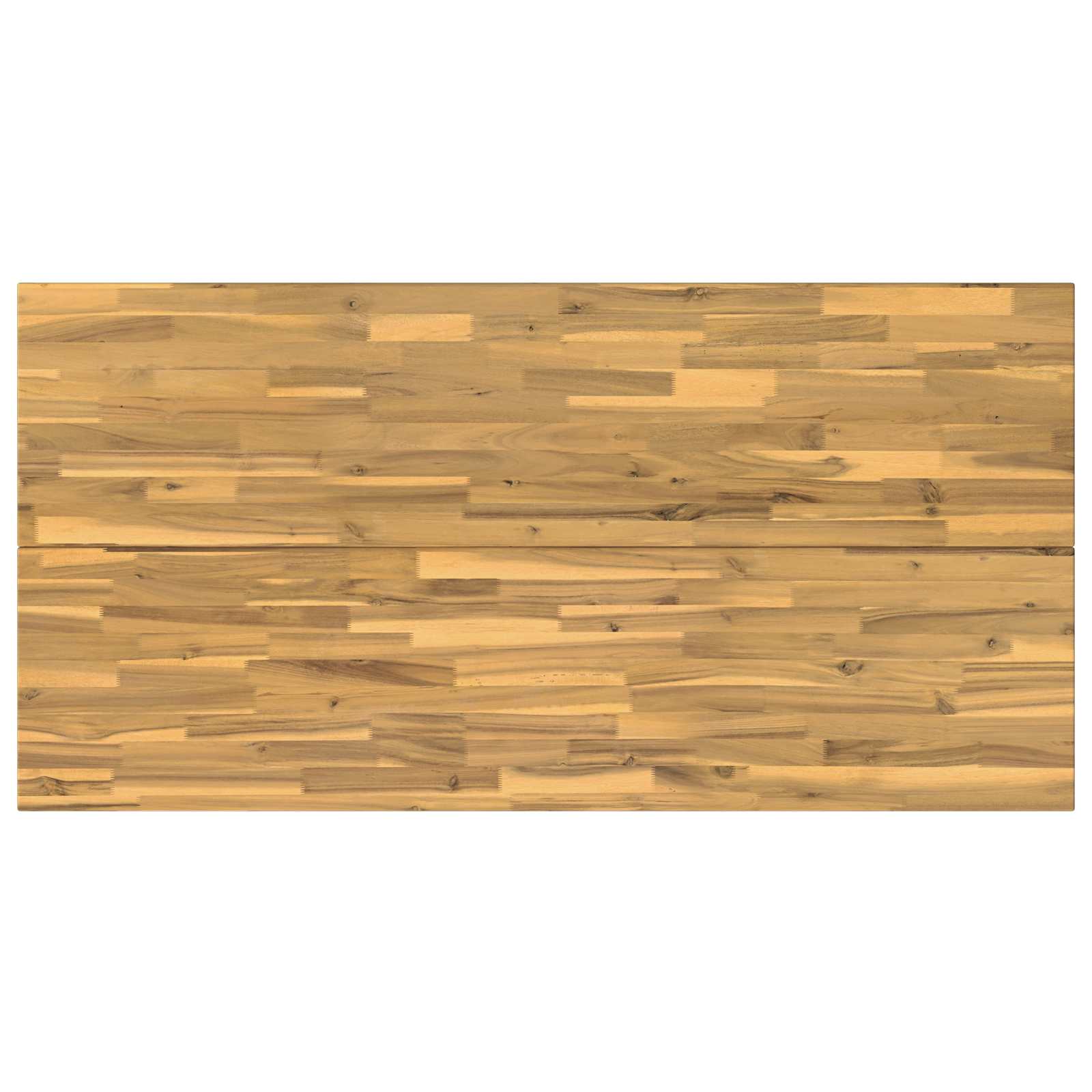 Kvadratinis valgomojo stalas 160 x 80 x 75 cm Balta