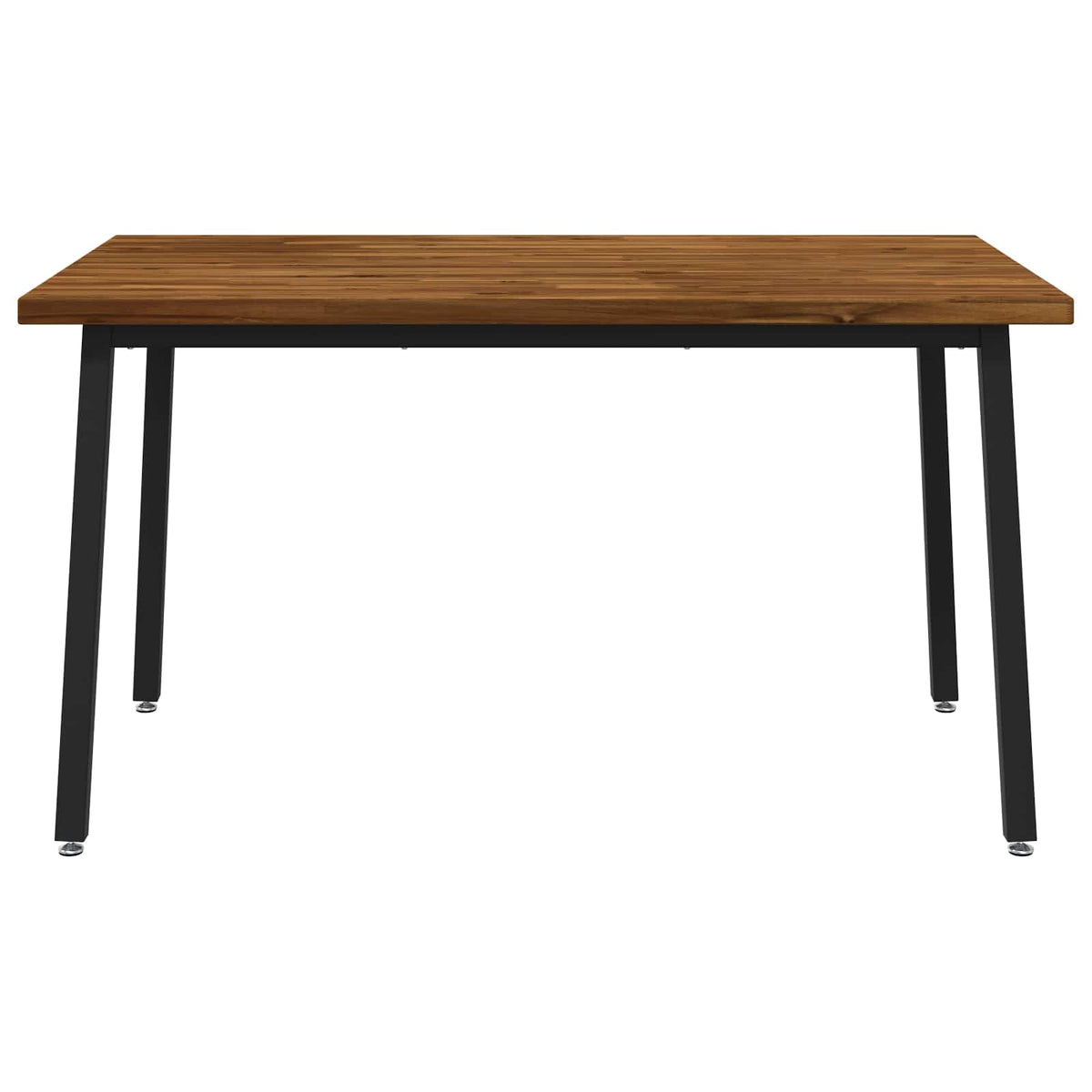 Kvadratinis valgomojo stalas 140 x 90 x 75 cm Natūrali