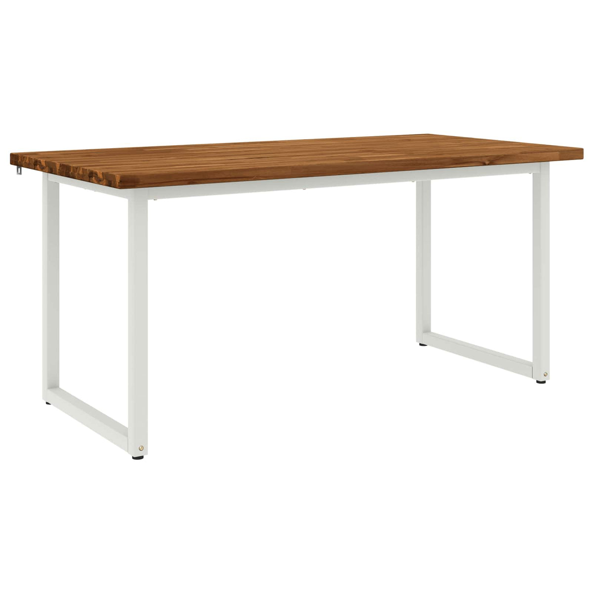 Kvadratinis valgomojo stalas 160 x 70 x 75 cm Natūrali