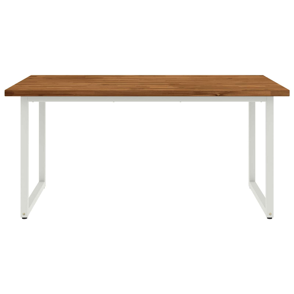 Kvadratinis valgomojo stalas 160 x 70 x 75 cm Natūrali