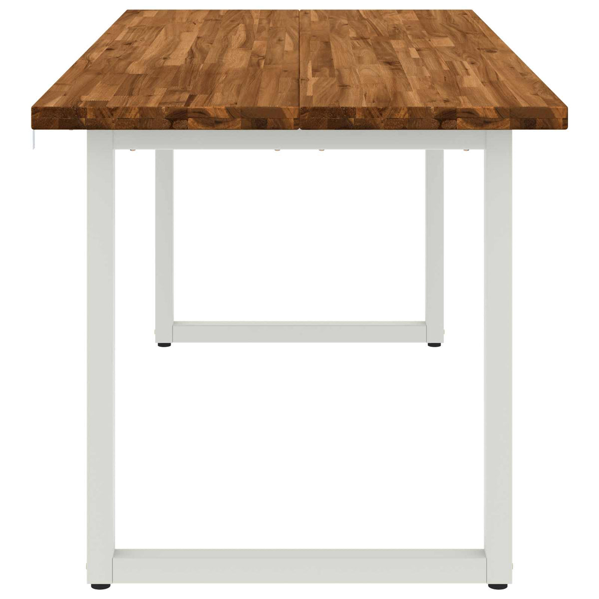 Kvadratinis valgomojo stalas 160 x 70 x 75 cm Natūrali