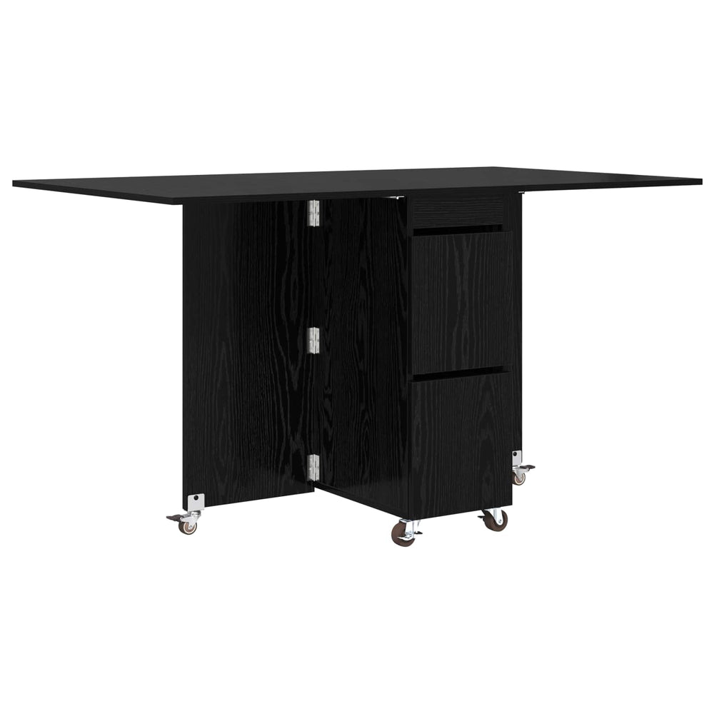 Valgomojo stalas 2 pcs 140 x 80 x 77 cm Apdirbta mediena