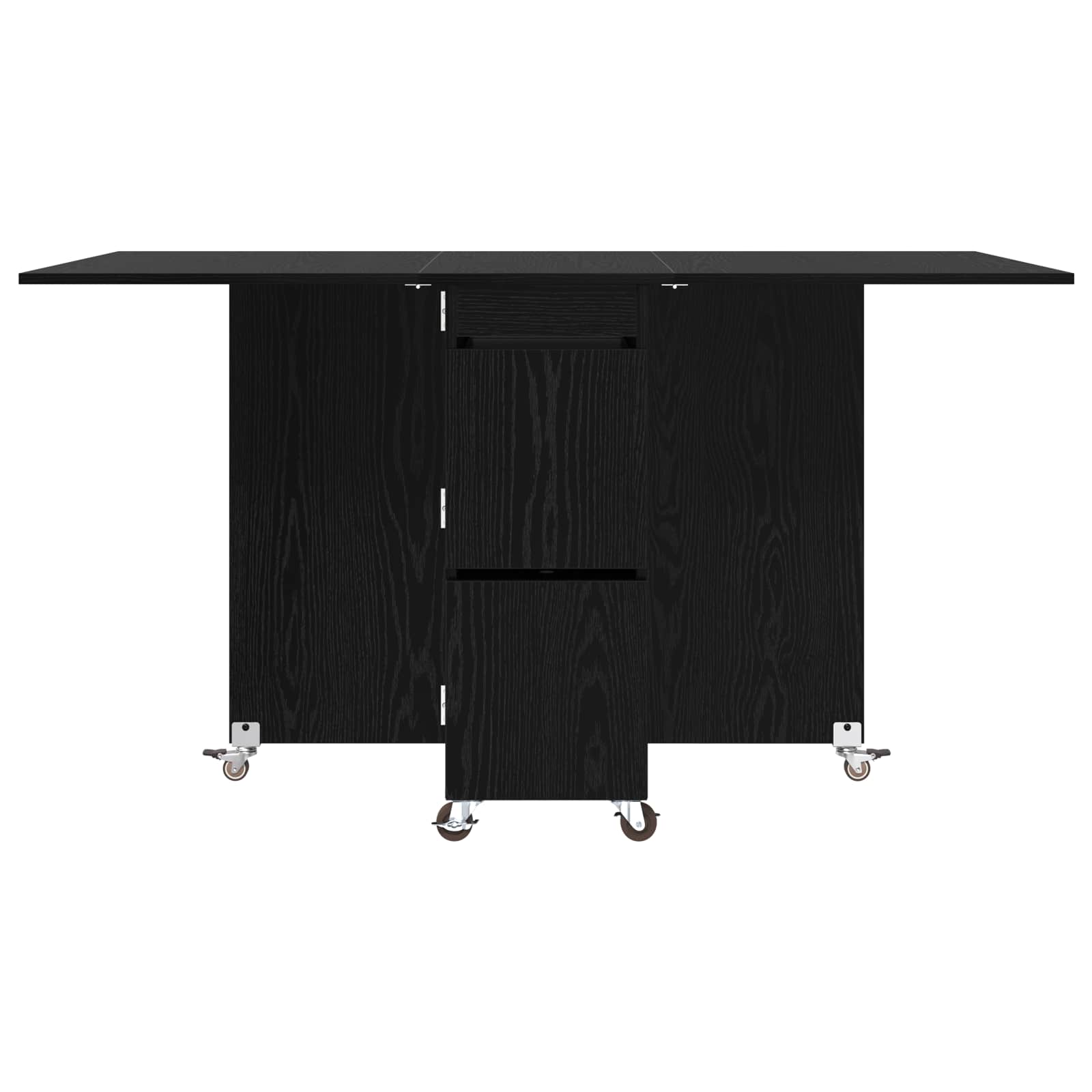 Valgomojo stalas 2 pcs 140 x 80 x 77 cm Apdirbta mediena