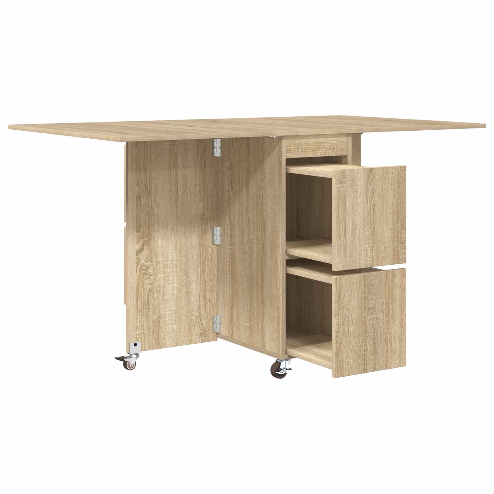 Valgomojo stalas 2 pcs 140 x 80 x 77 cm Apdirbta mediena