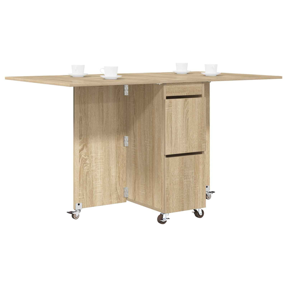 Valgomojo stalas 2 pcs 140 x 80 x 77 cm Apdirbta mediena