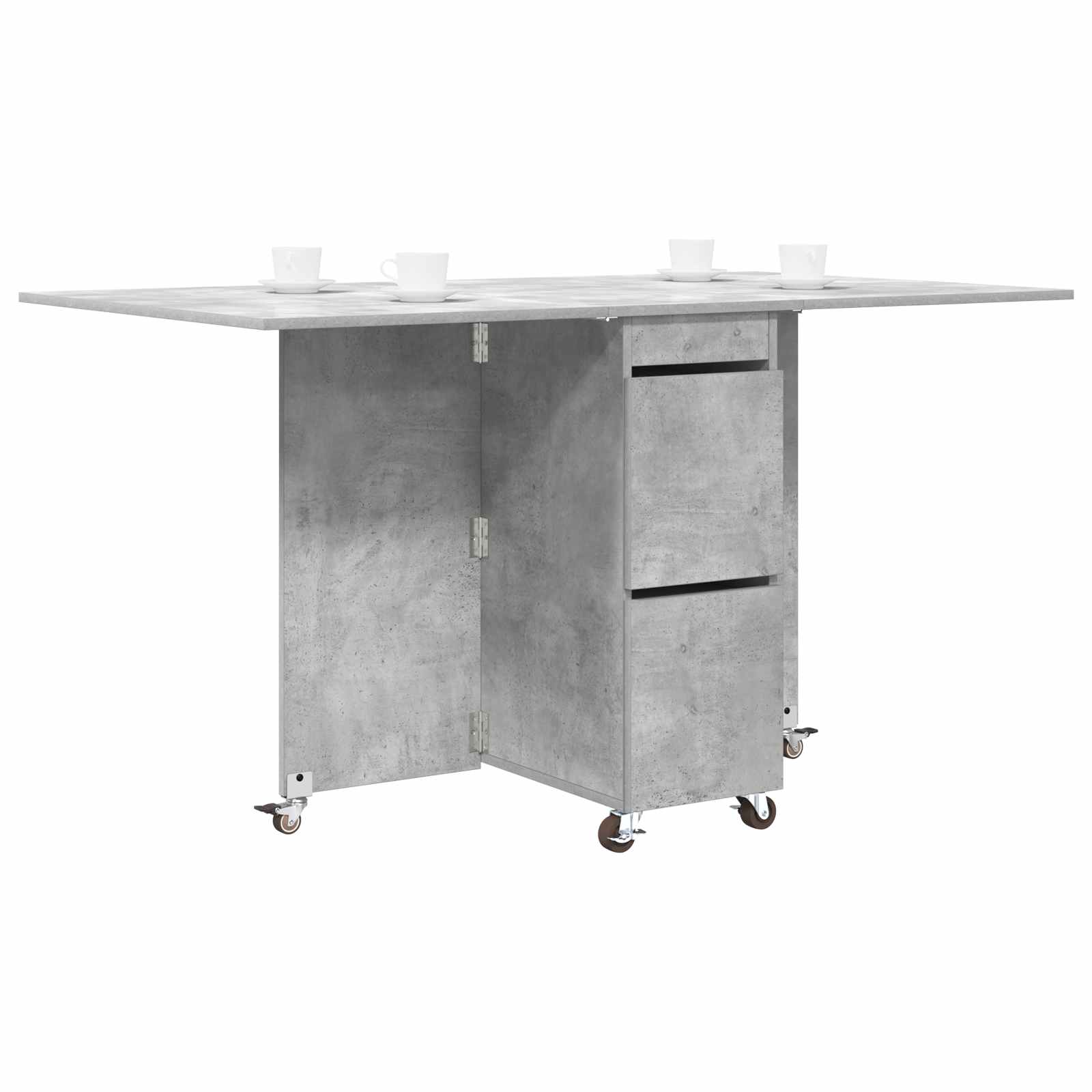 Valgomojo stalas 2 pcs 140 x 80 x 77 cm Apdirbta mediena