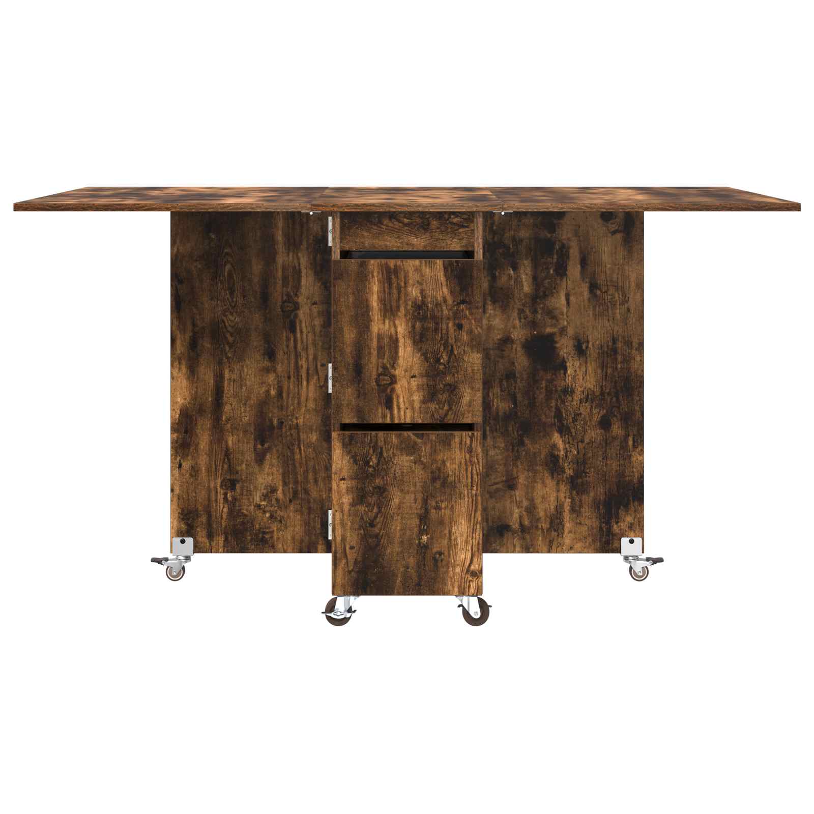 Valgomojo stalas 2 pcs 140 x 80 x 77 cm Apdirbta mediena