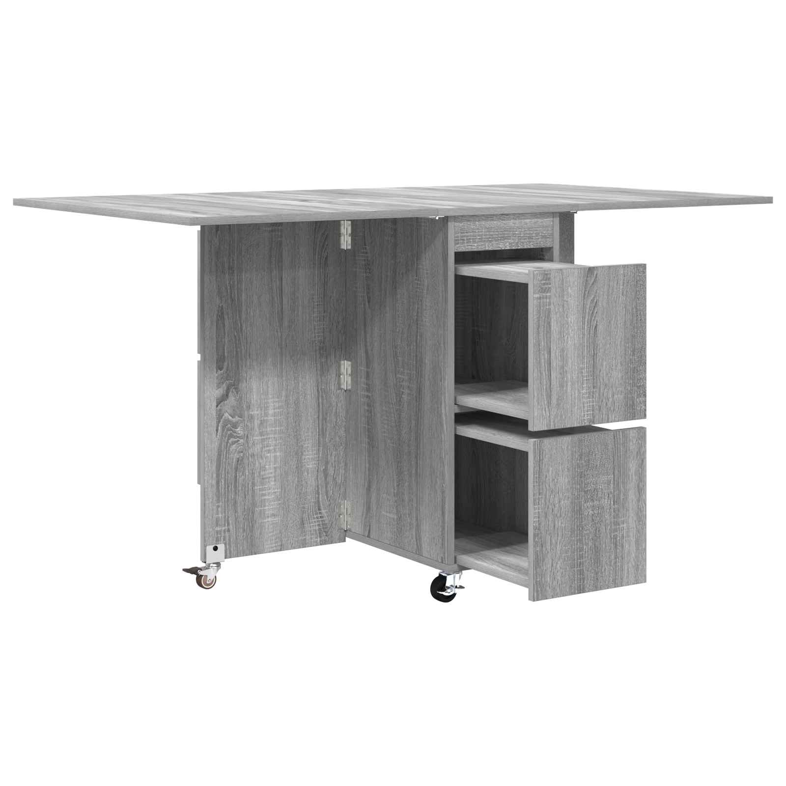 Valgomojo stalas 2 pcs 140 x 80 x 77 cm Apdirbta mediena