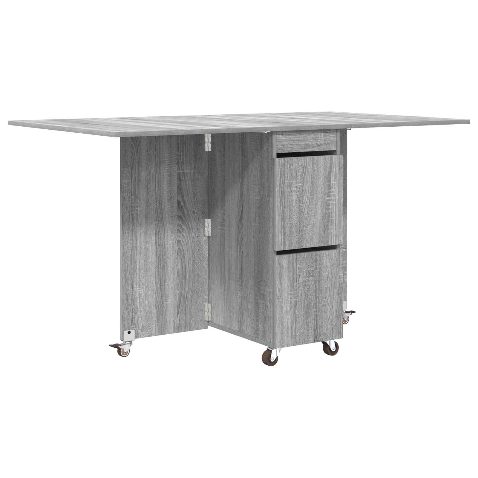 Valgomojo stalas 2 pcs 140 x 80 x 77 cm Apdirbta mediena