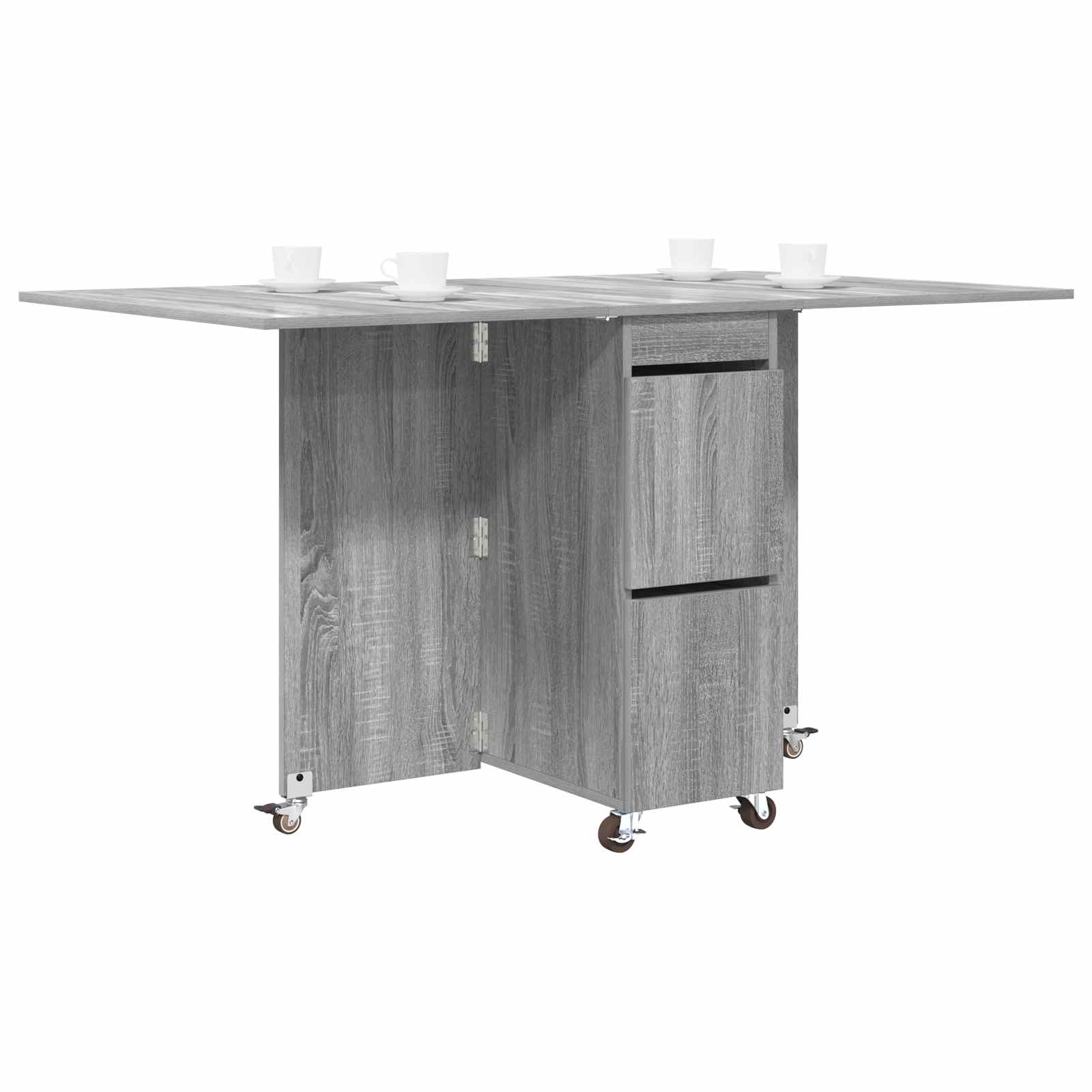 Valgomojo stalas 2 pcs 140 x 80 x 77 cm Apdirbta mediena