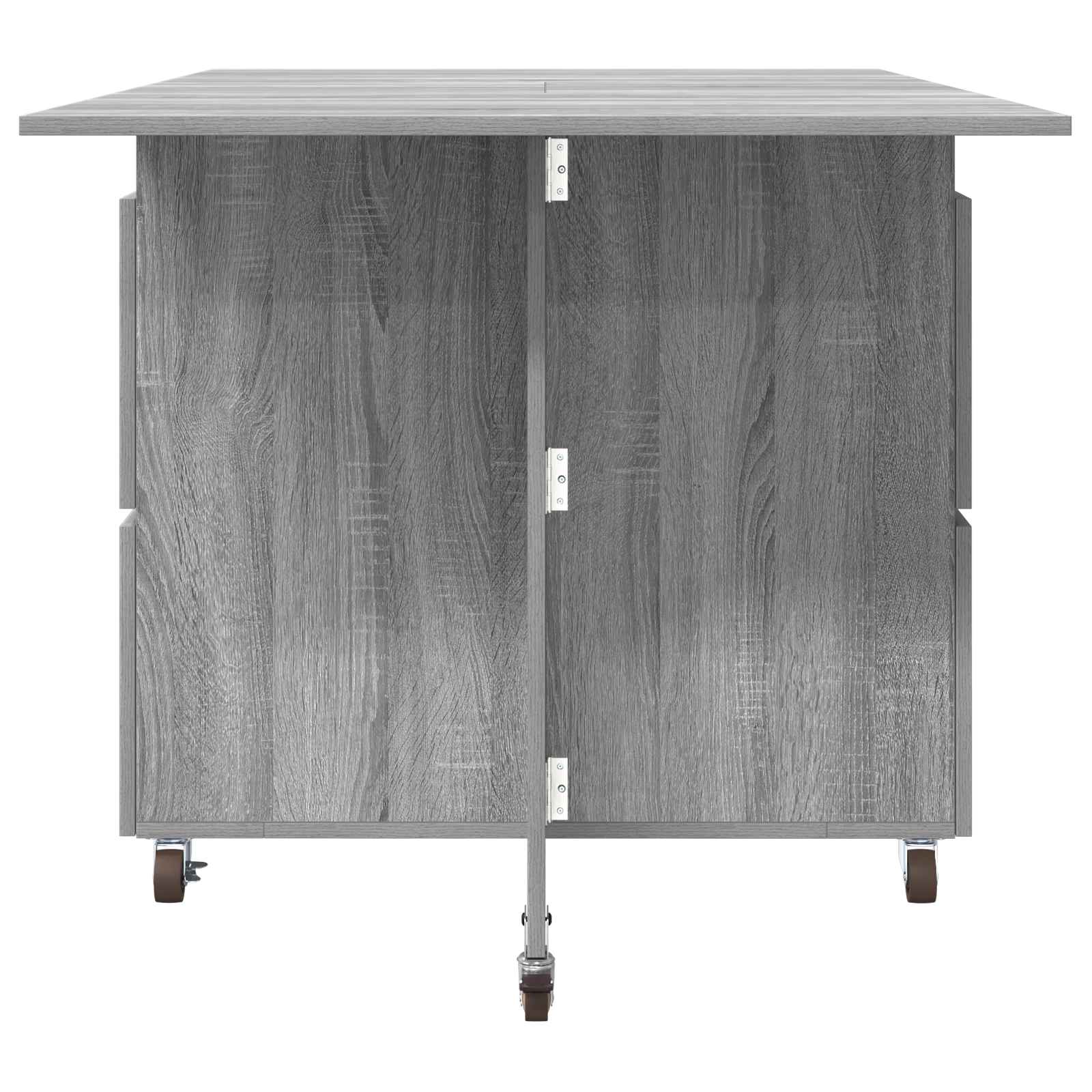 Valgomojo stalas 2 pcs 140 x 80 x 77 cm Apdirbta mediena