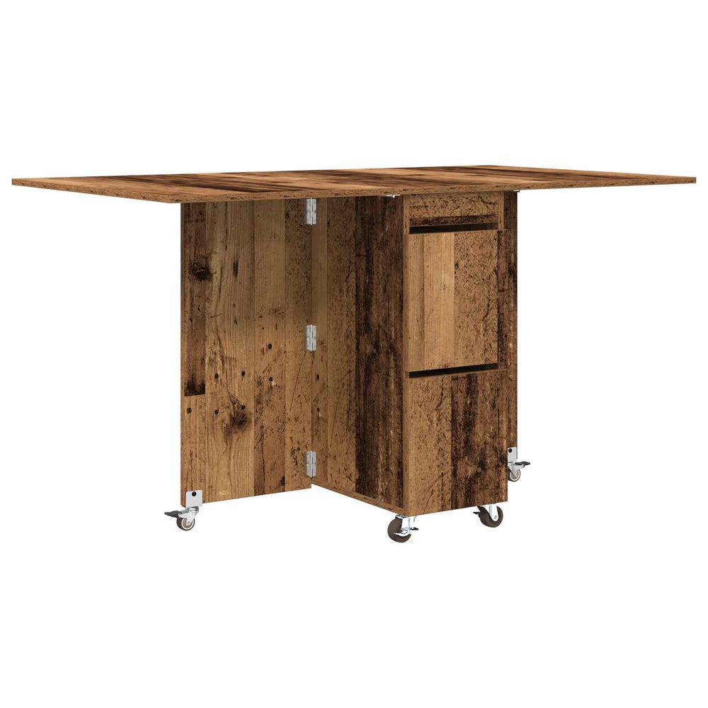Valgomojo stalas 2 pcs 140 x 80 x 77 cm Apdirbta mediena