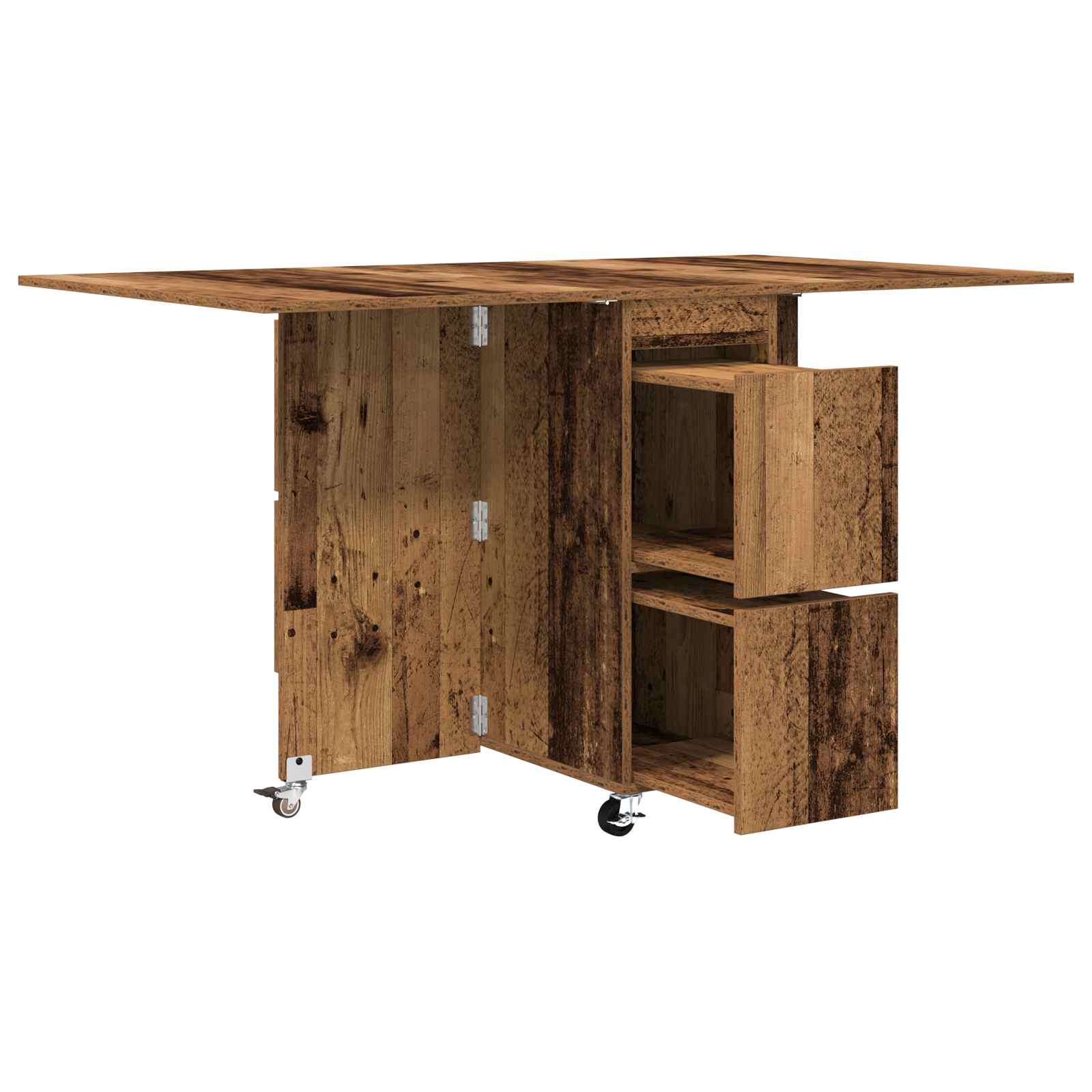 Valgomojo stalas 2 pcs 140 x 80 x 77 cm Apdirbta mediena